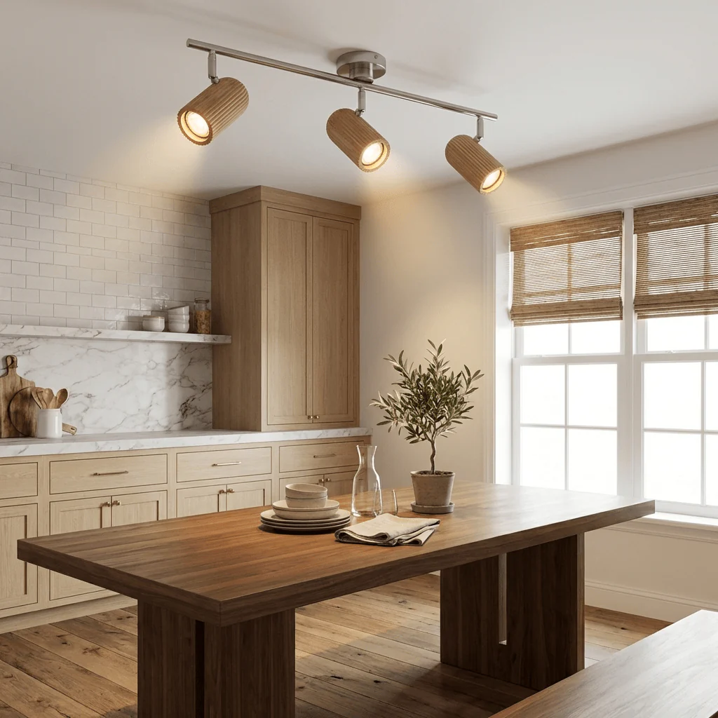 Trio Wood Ceiling Light - Image 2