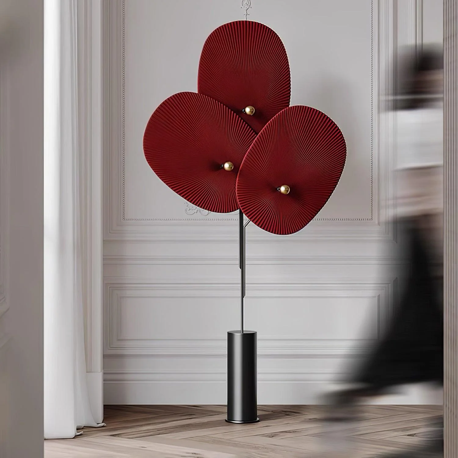 Triple Floral Floor Lamp - Image 21