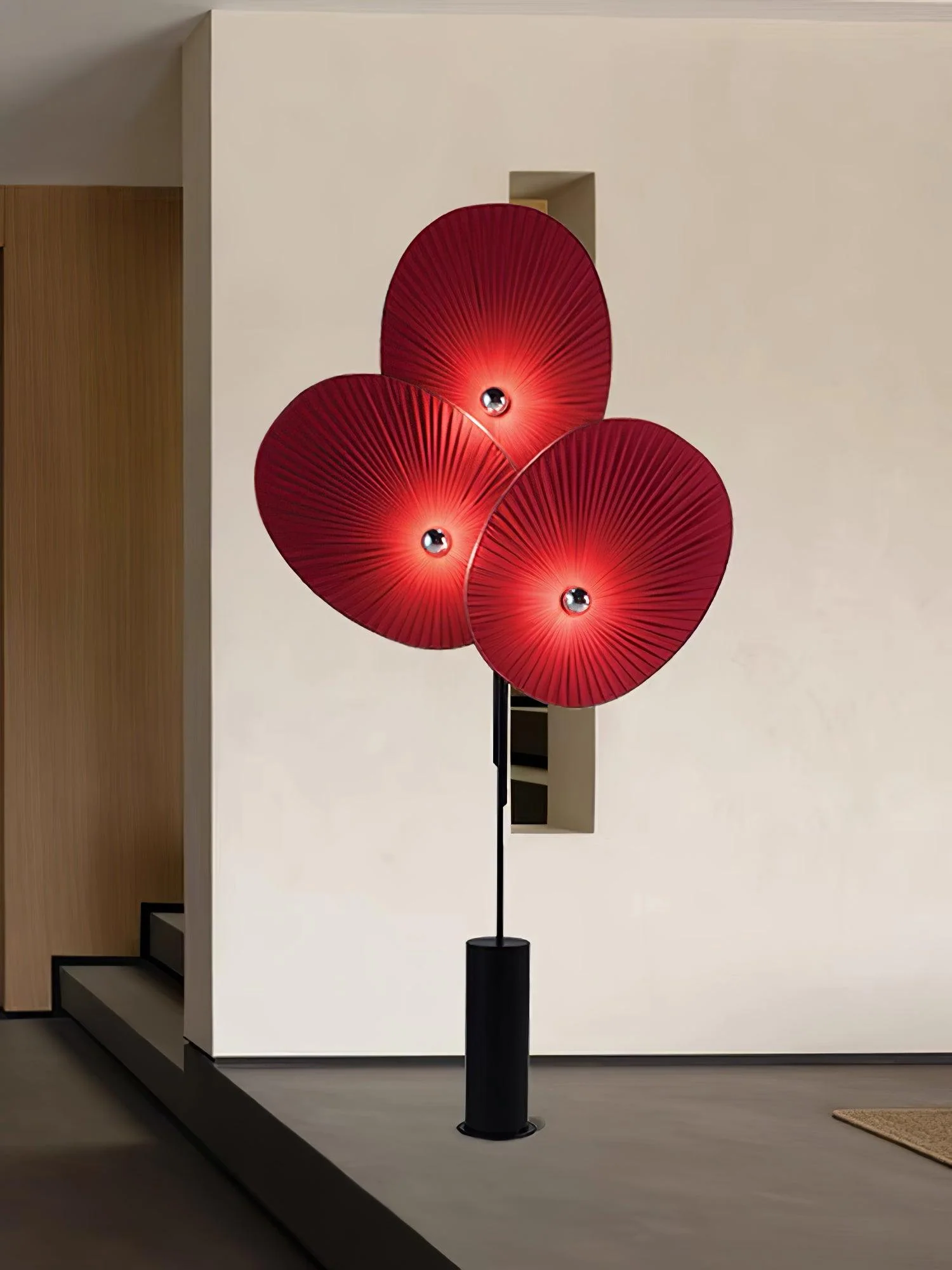 Triple Floral Floor Lamp - Image 23