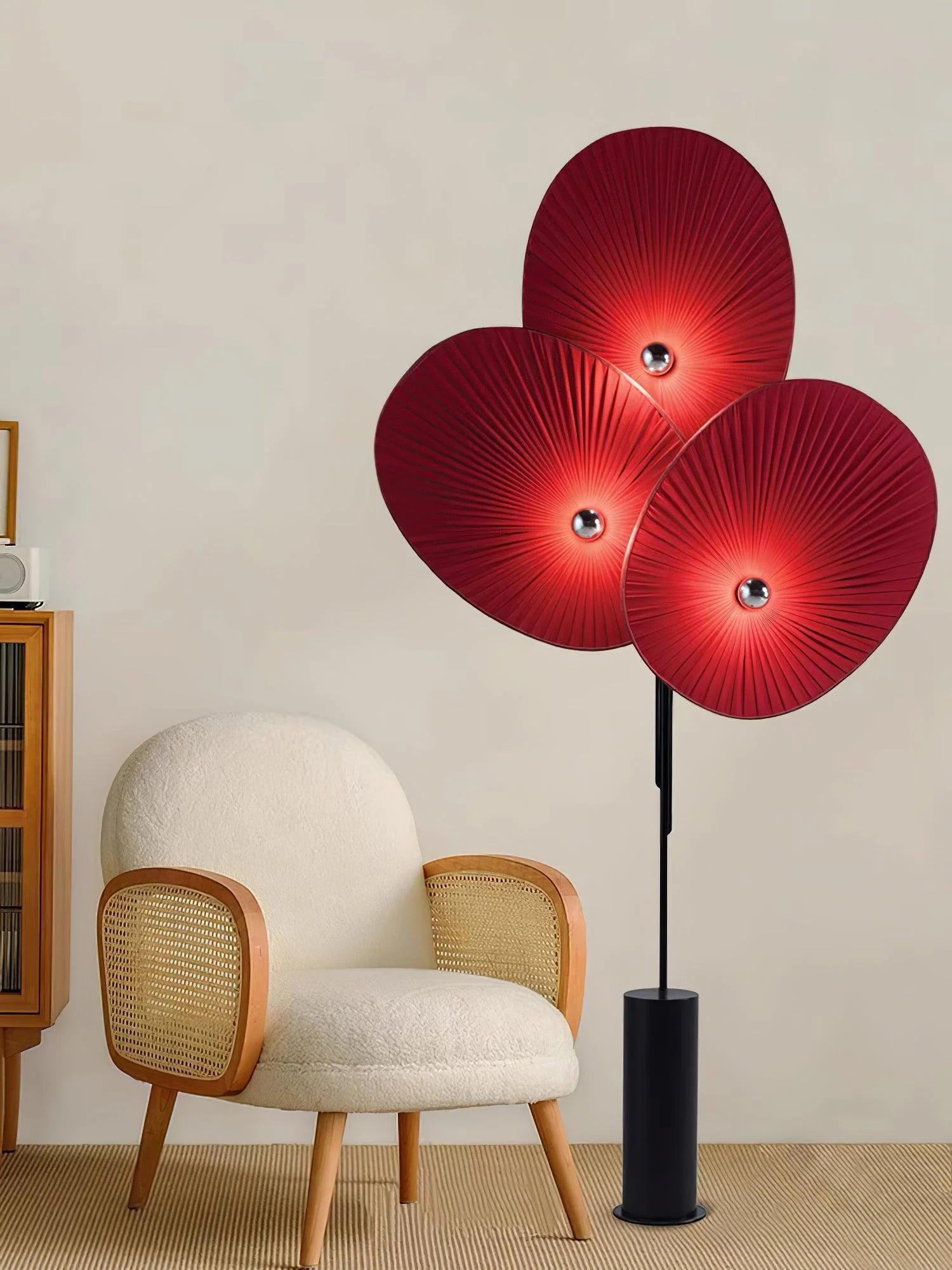 Triple Floral Floor Lamp - Image 26