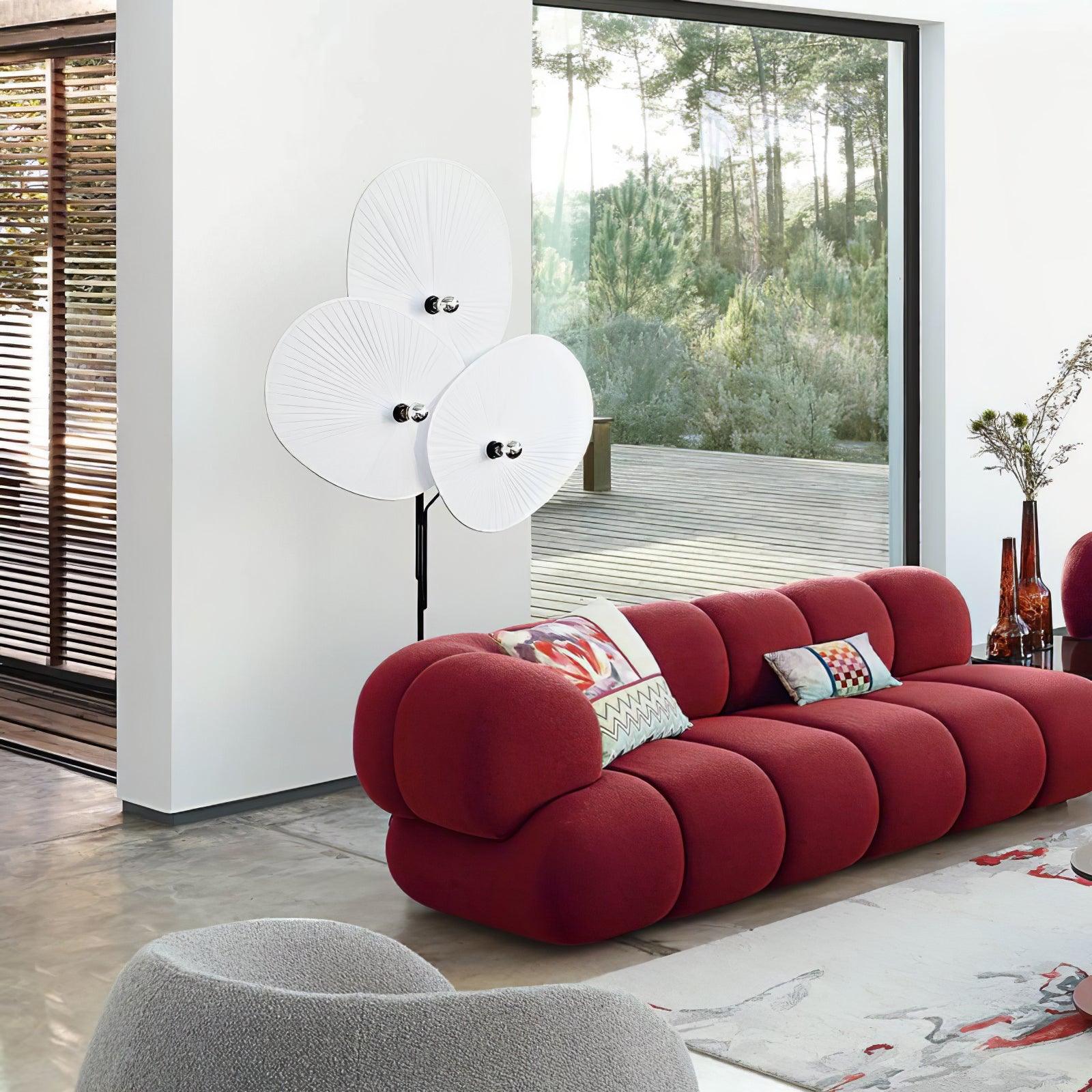 Triple Floral Floor Lamp - Image 7