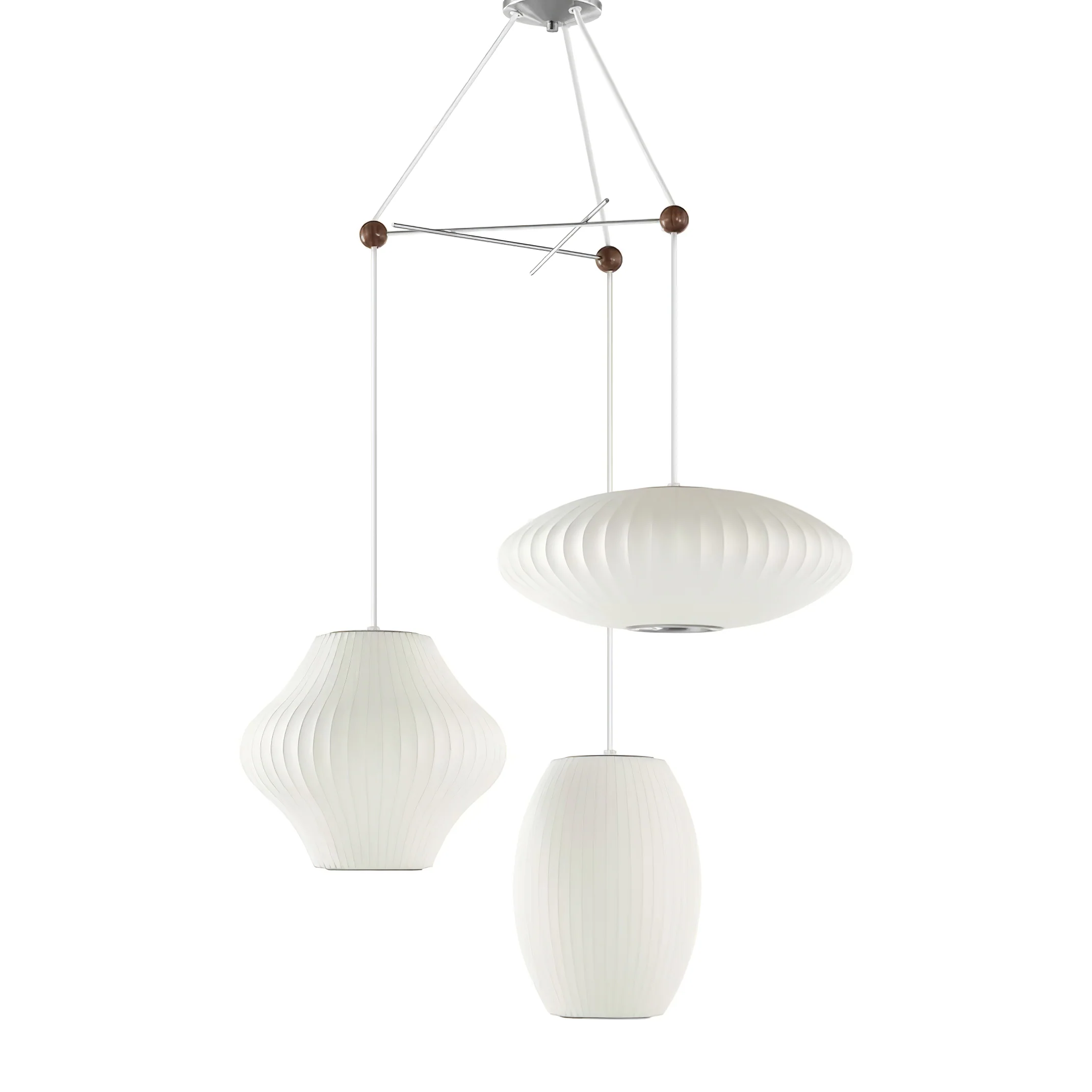 Triple Pear Bubble Pendant Lamp - Image 10