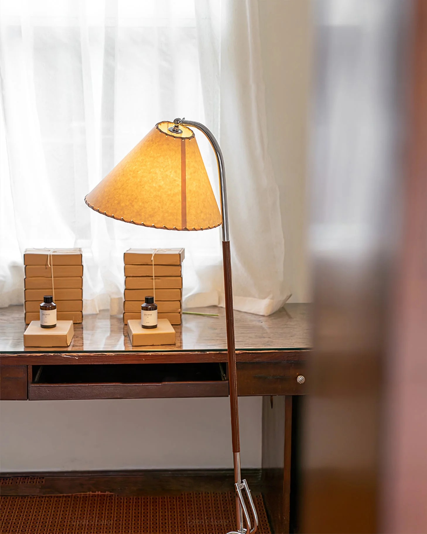 Tripod Arc Floor Lamp - Image 11
