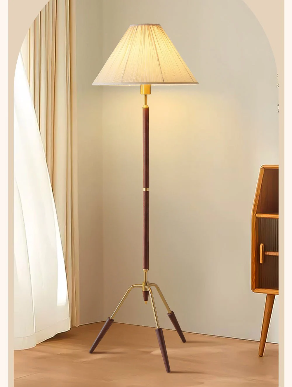 Tripod Base Floor Lamp - Image 5