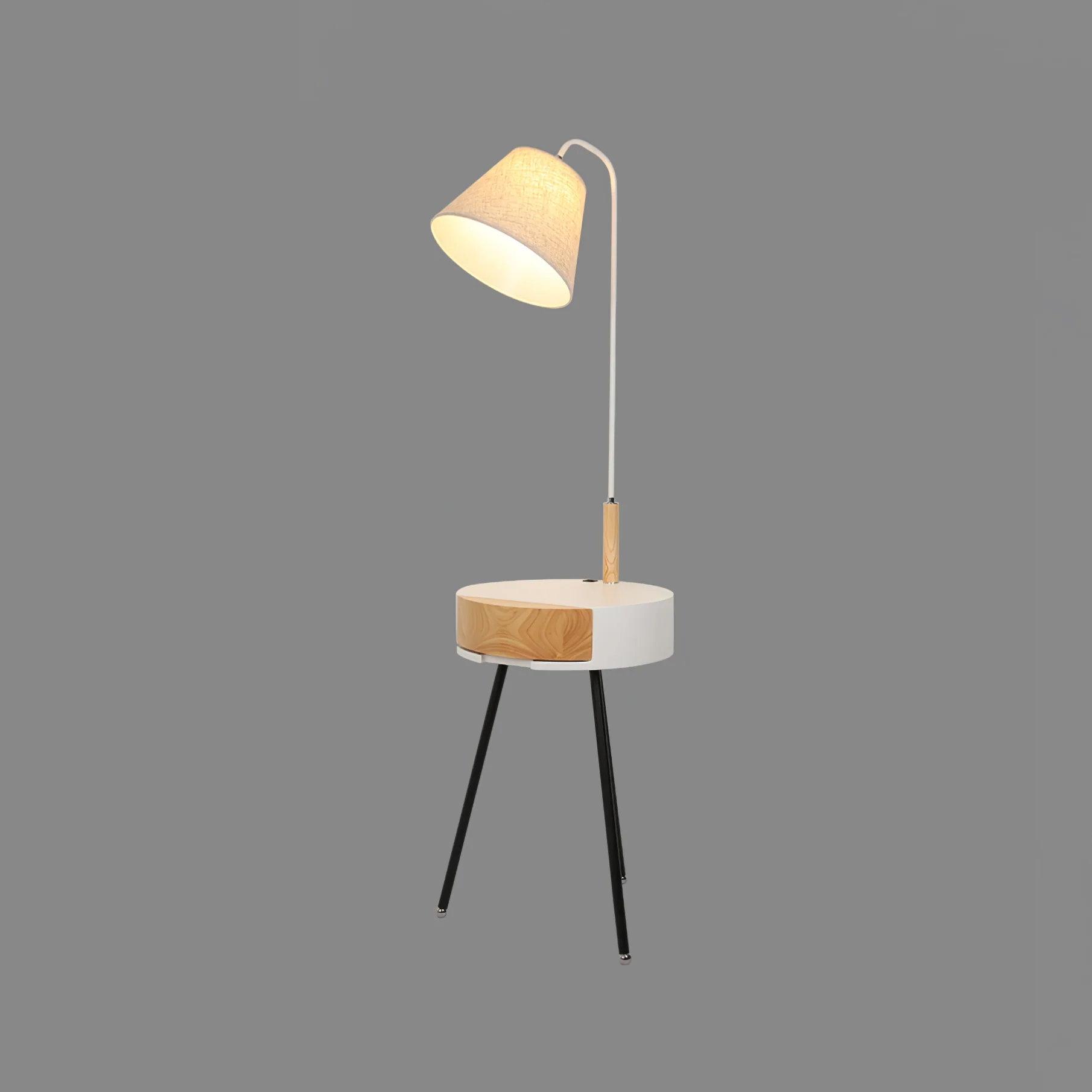 Tripod Fabric Floor Lamp - Image 12