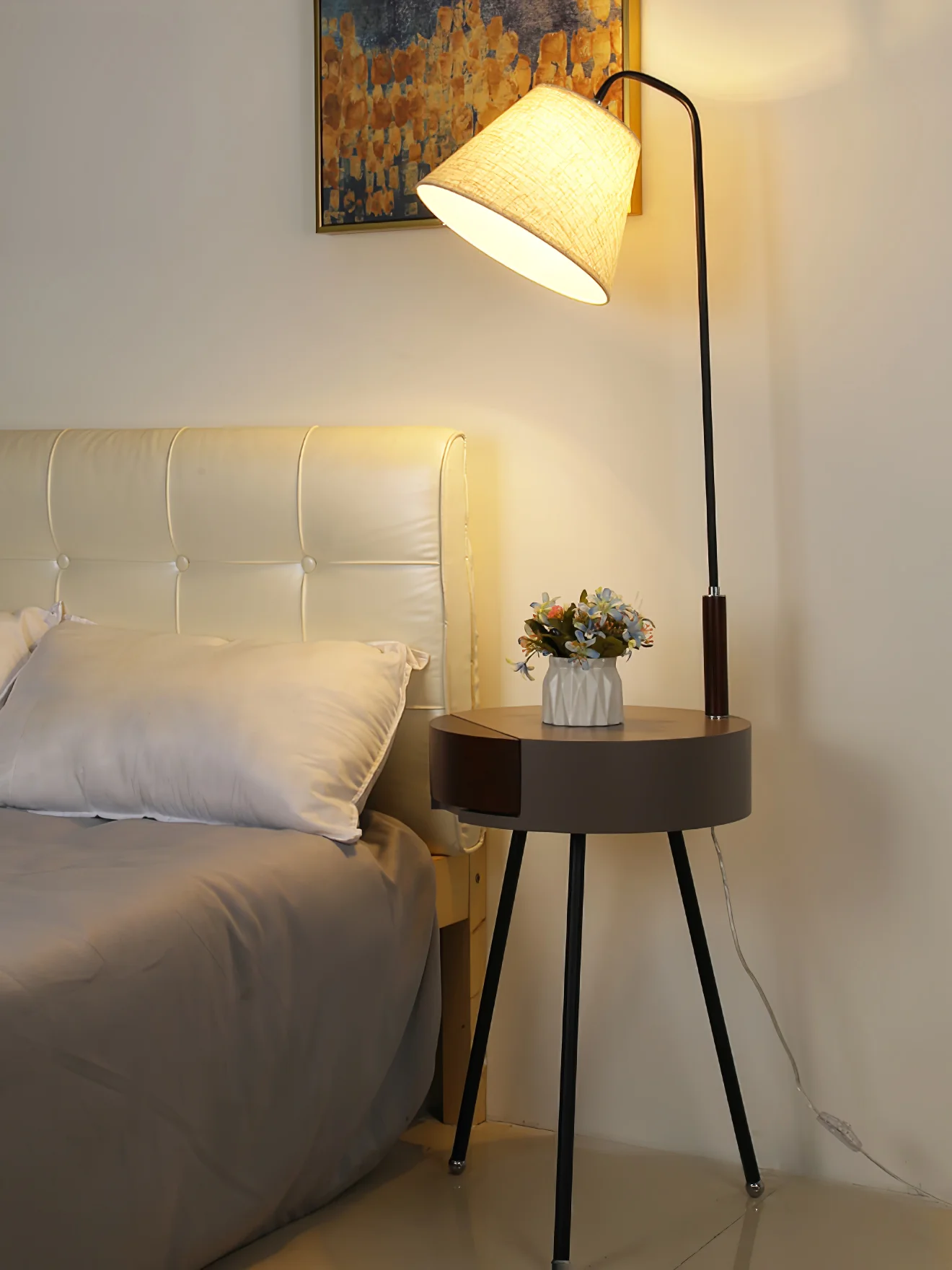 Tripod Fabric Floor Lamp - Image 28