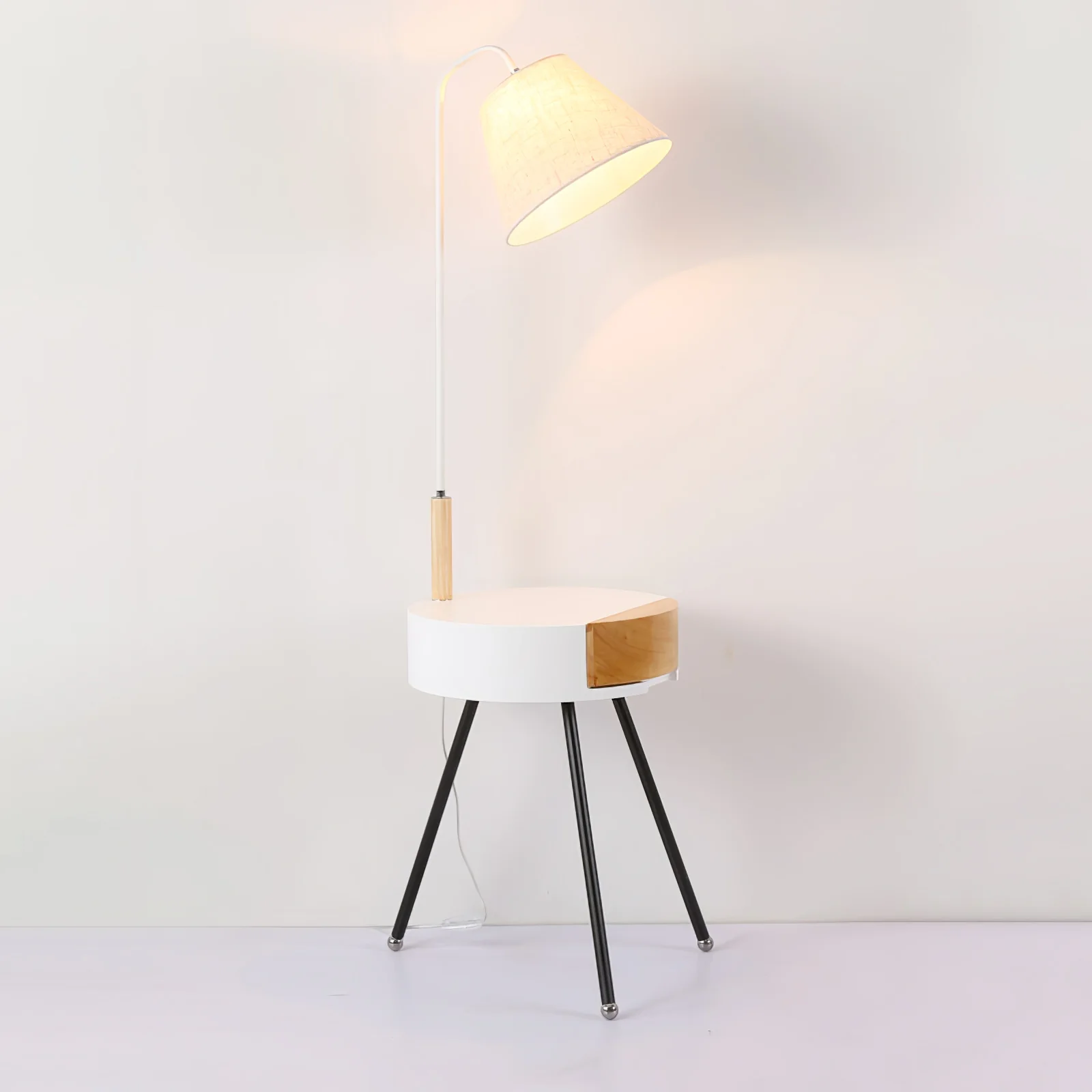 Tripod Fabric Floor Lamp - Image 35