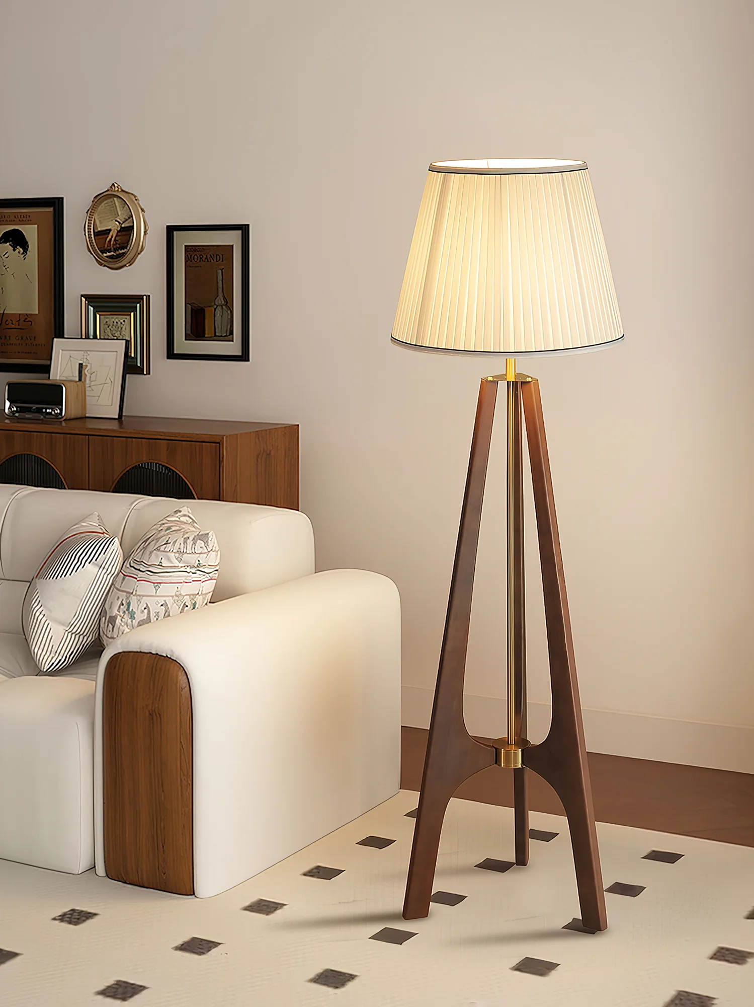 Trivelle Tripod Floor Lamp - Image 9