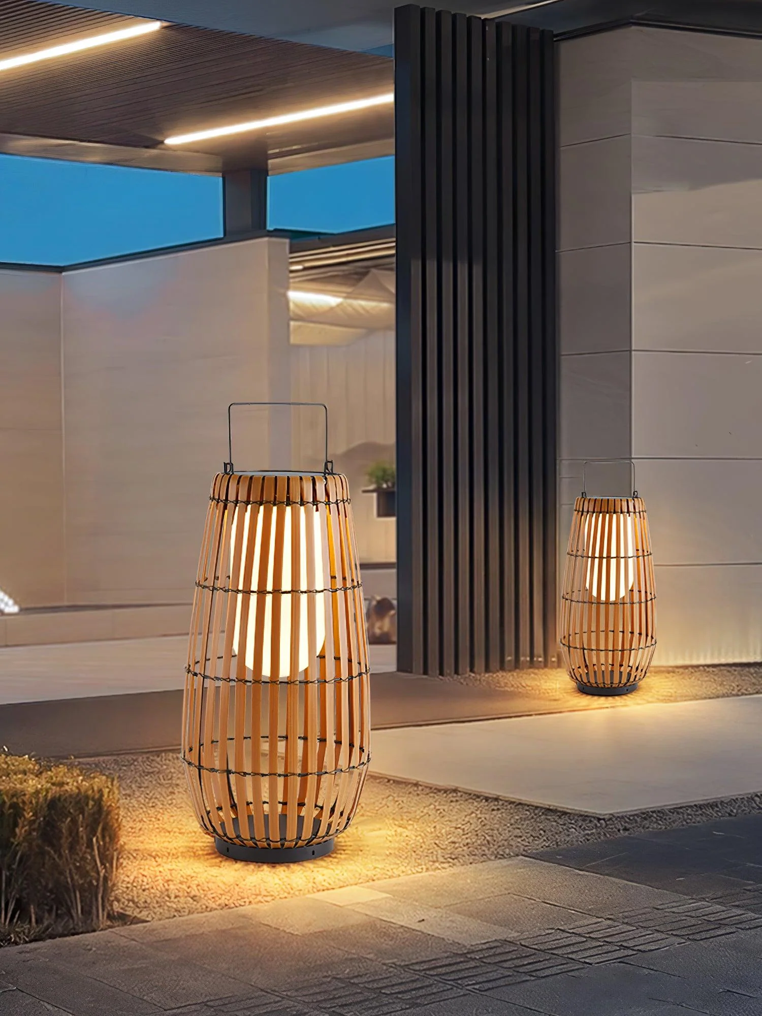 Tropic Braid Lantern Outdoor Lamp - Image 12