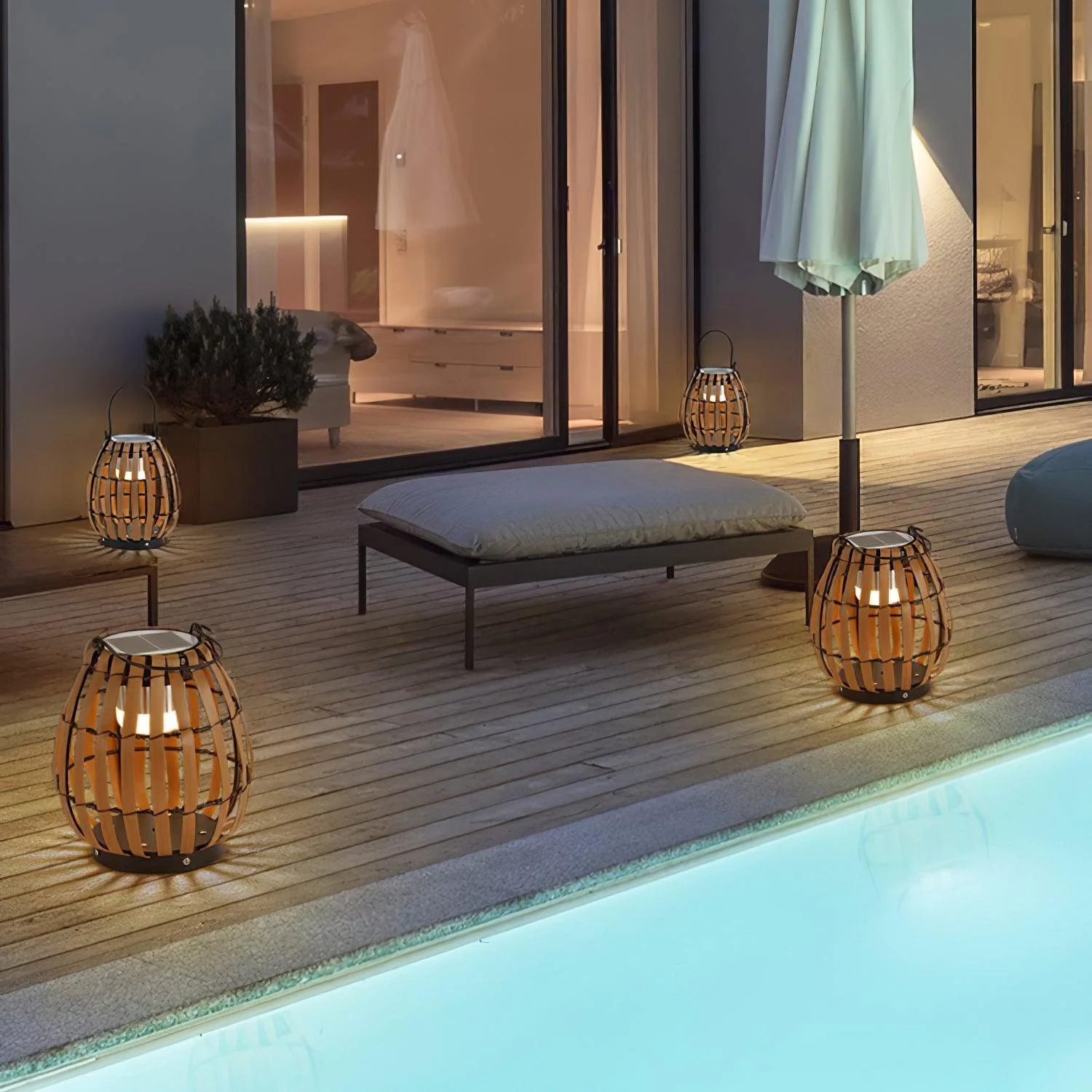 Tropic Braid Lantern Outdoor Lamp - Image 41