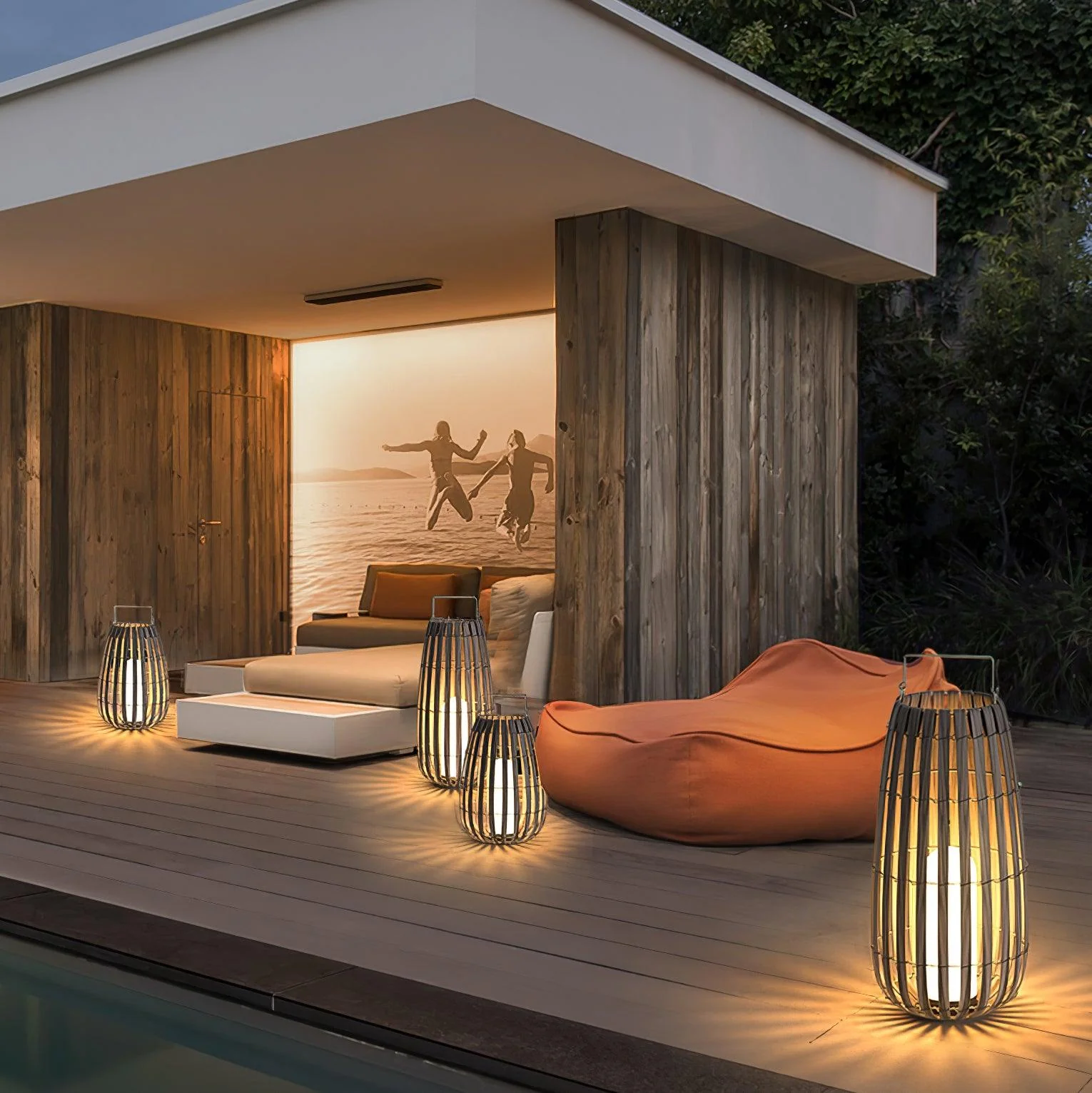 Tropic Braid Lantern Outdoor Lamp - Image 58