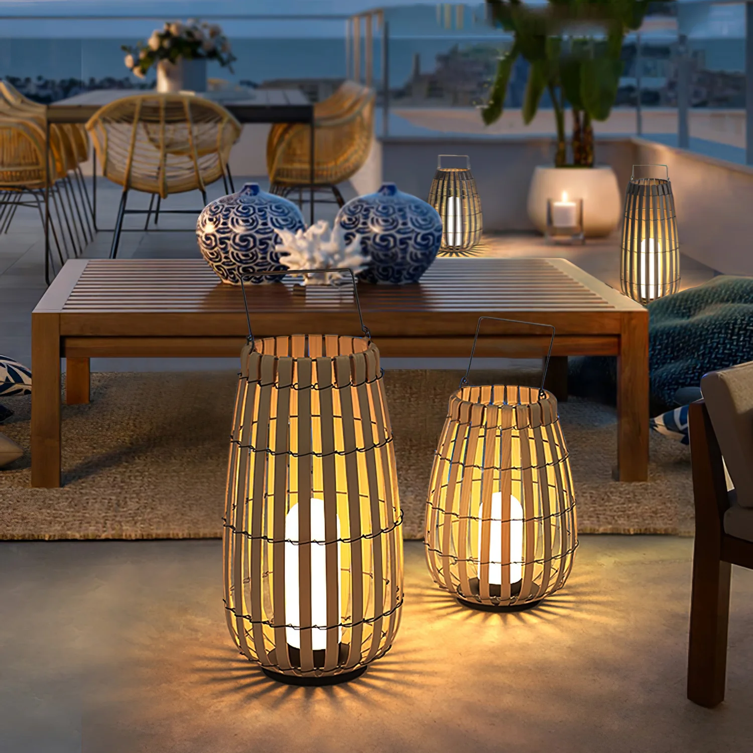 Tropic Braid Lantern Outdoor Lamp - Image 75