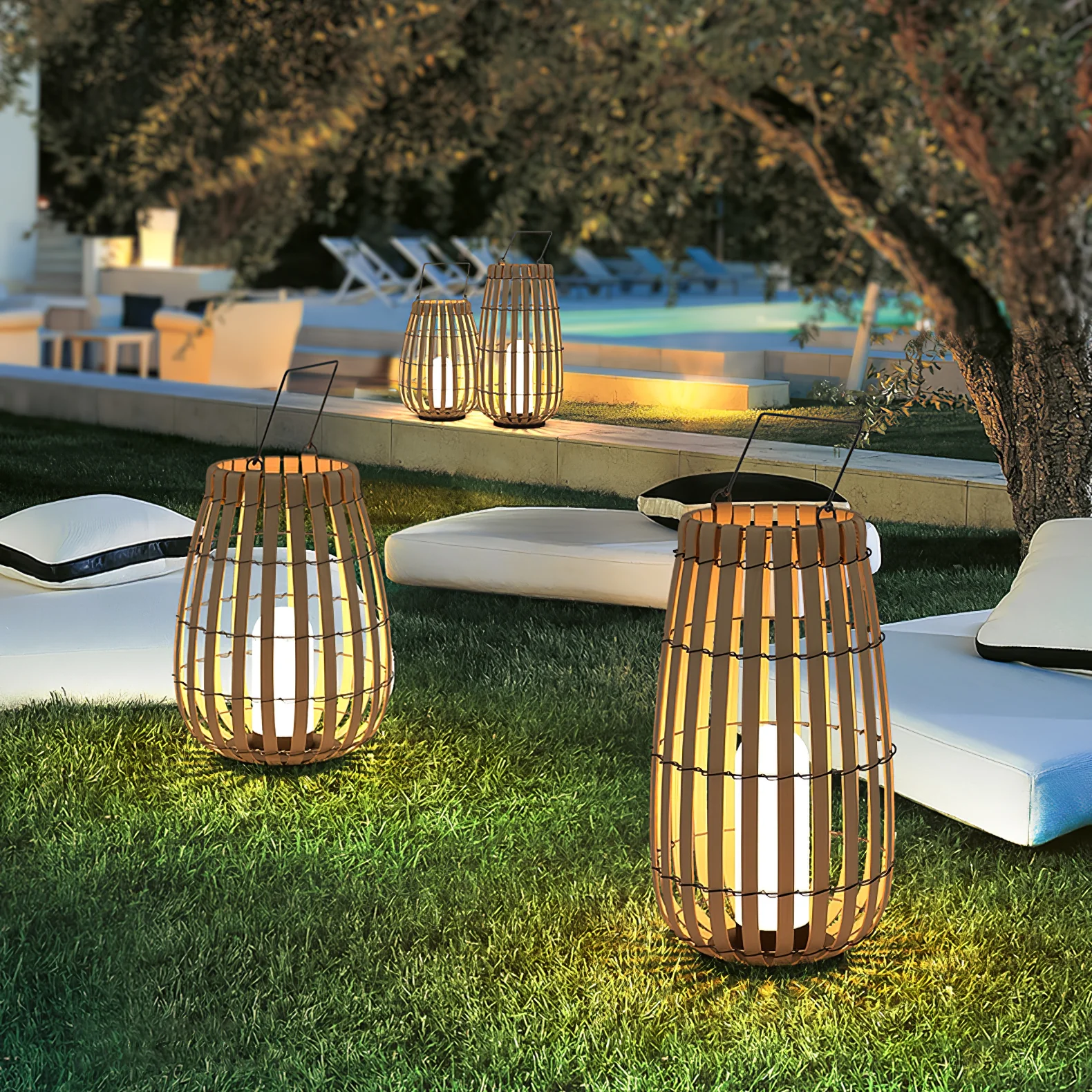 Tropic Braid Lantern Outdoor Lamp - Image 77