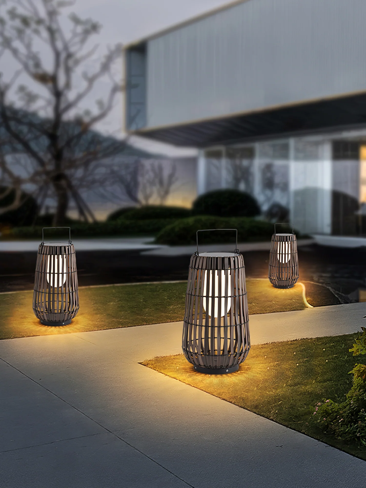Tropic Braid Lantern Outdoor Lamp - Image 88