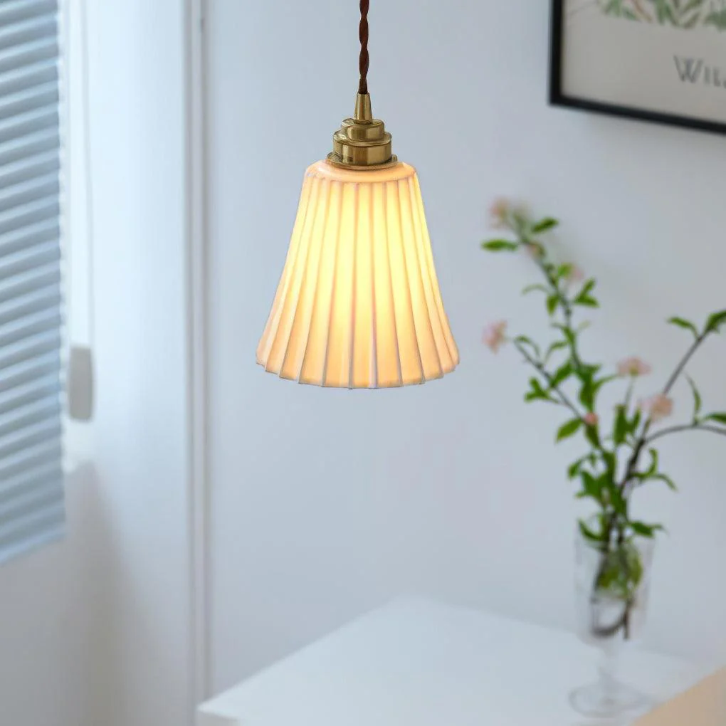 Trumpet Ceramic Pendant Light - Image 20