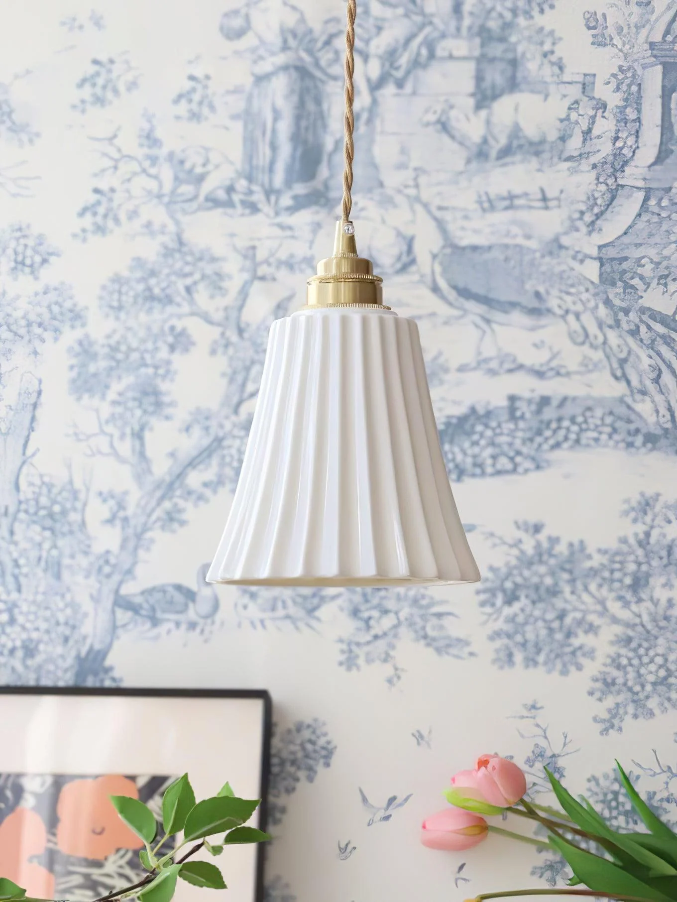 Trumpet Ceramic Pendant Light - Image 21