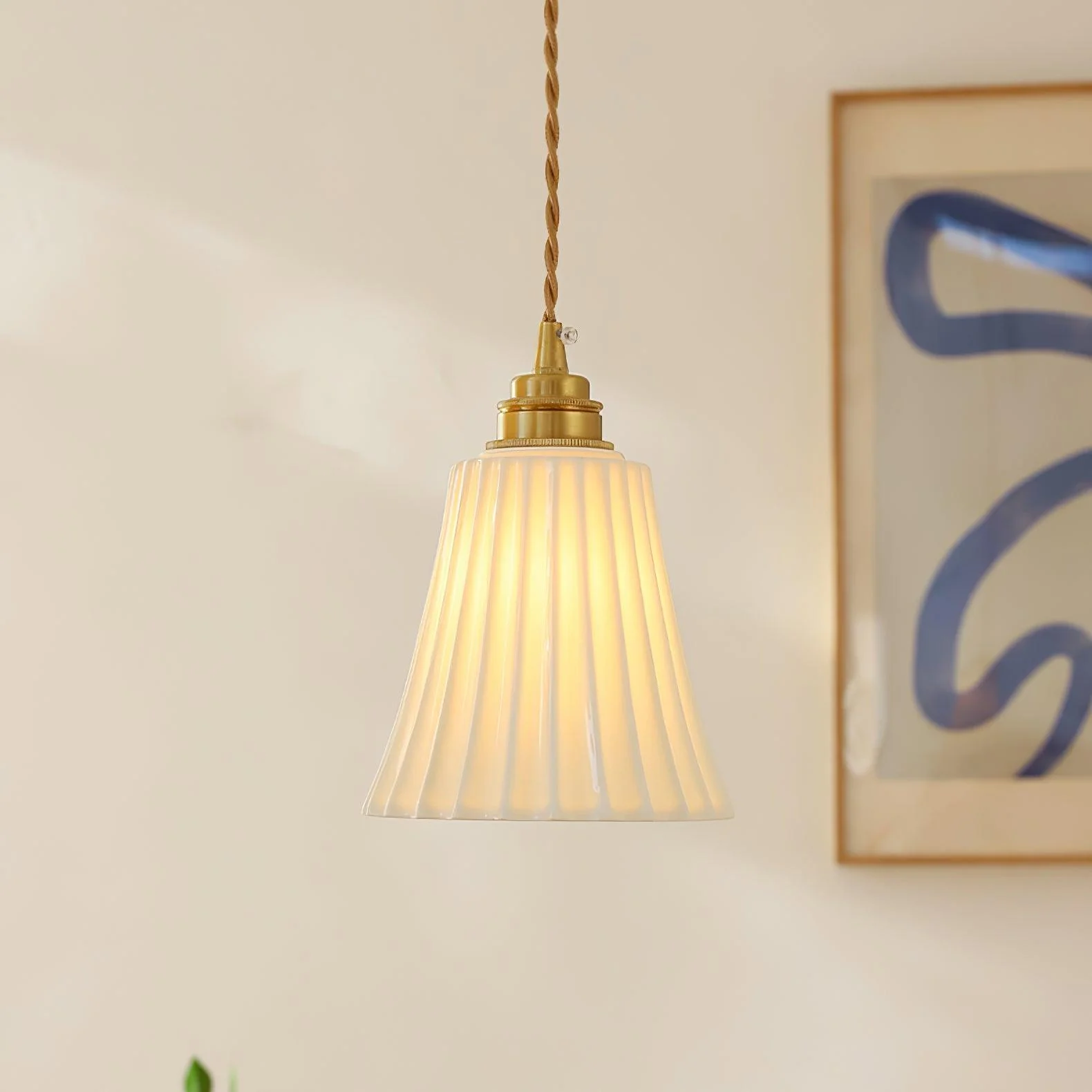 Trumpet Ceramic Pendant Light - Image 36
