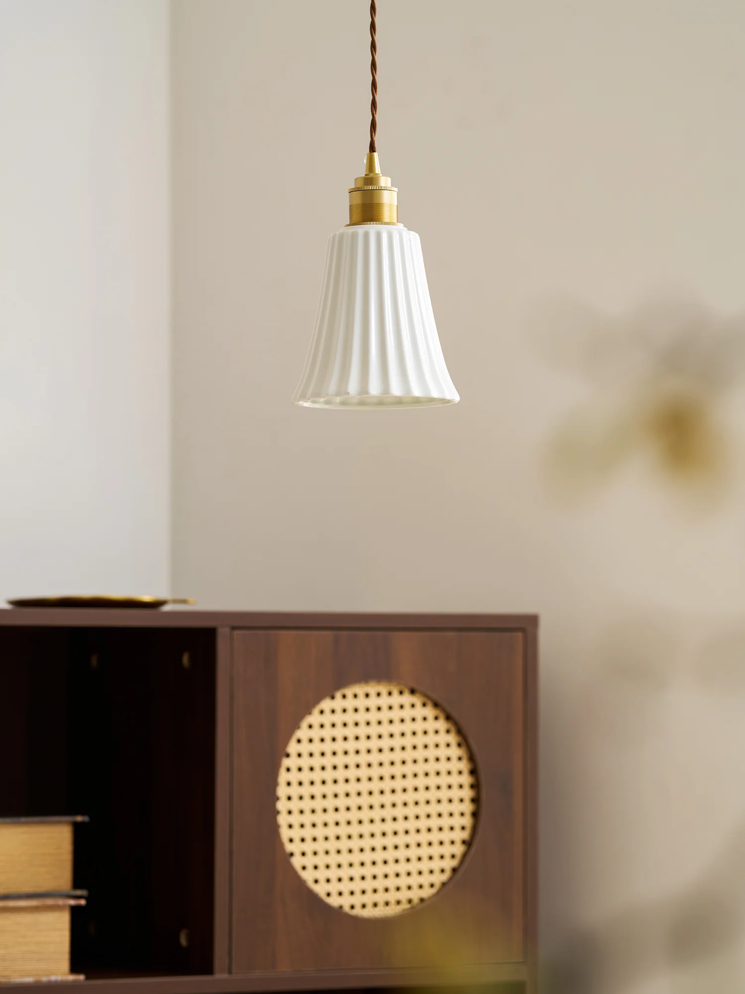 Trumpet Ceramic Pendant Light - Image 40