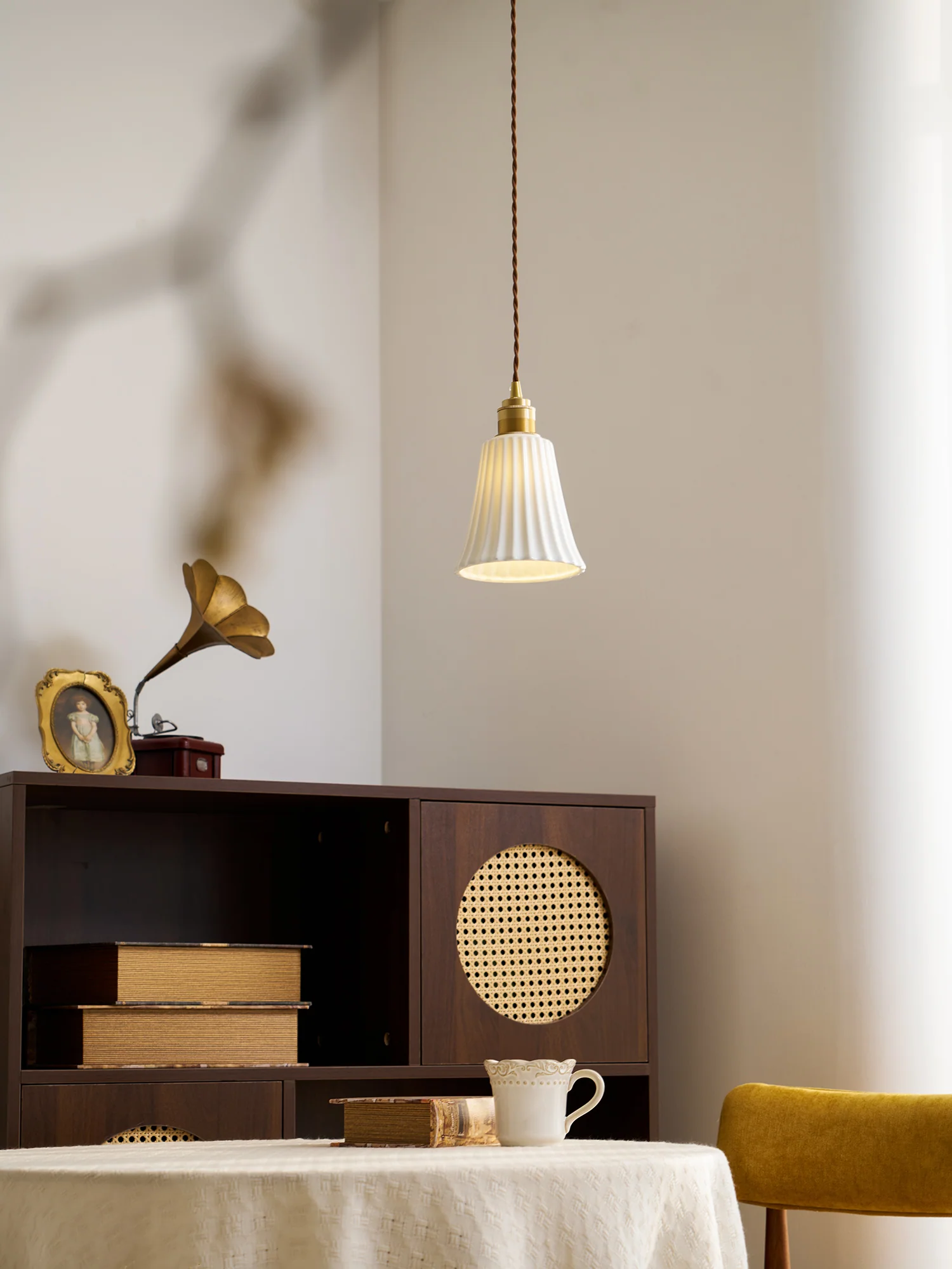 Trumpet Ceramic Pendant Light - Image 46