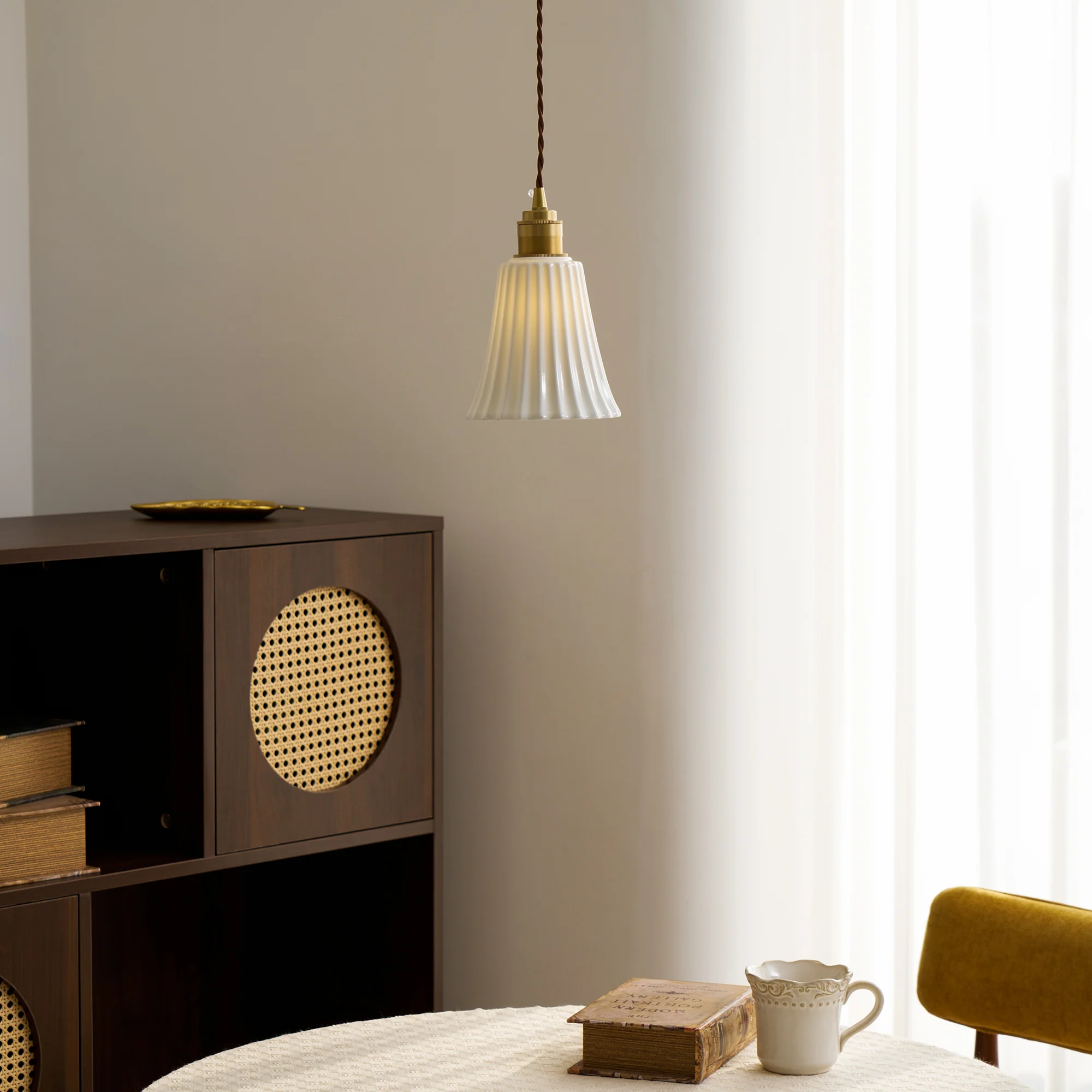 Trumpet Ceramic Pendant Light - Image 55