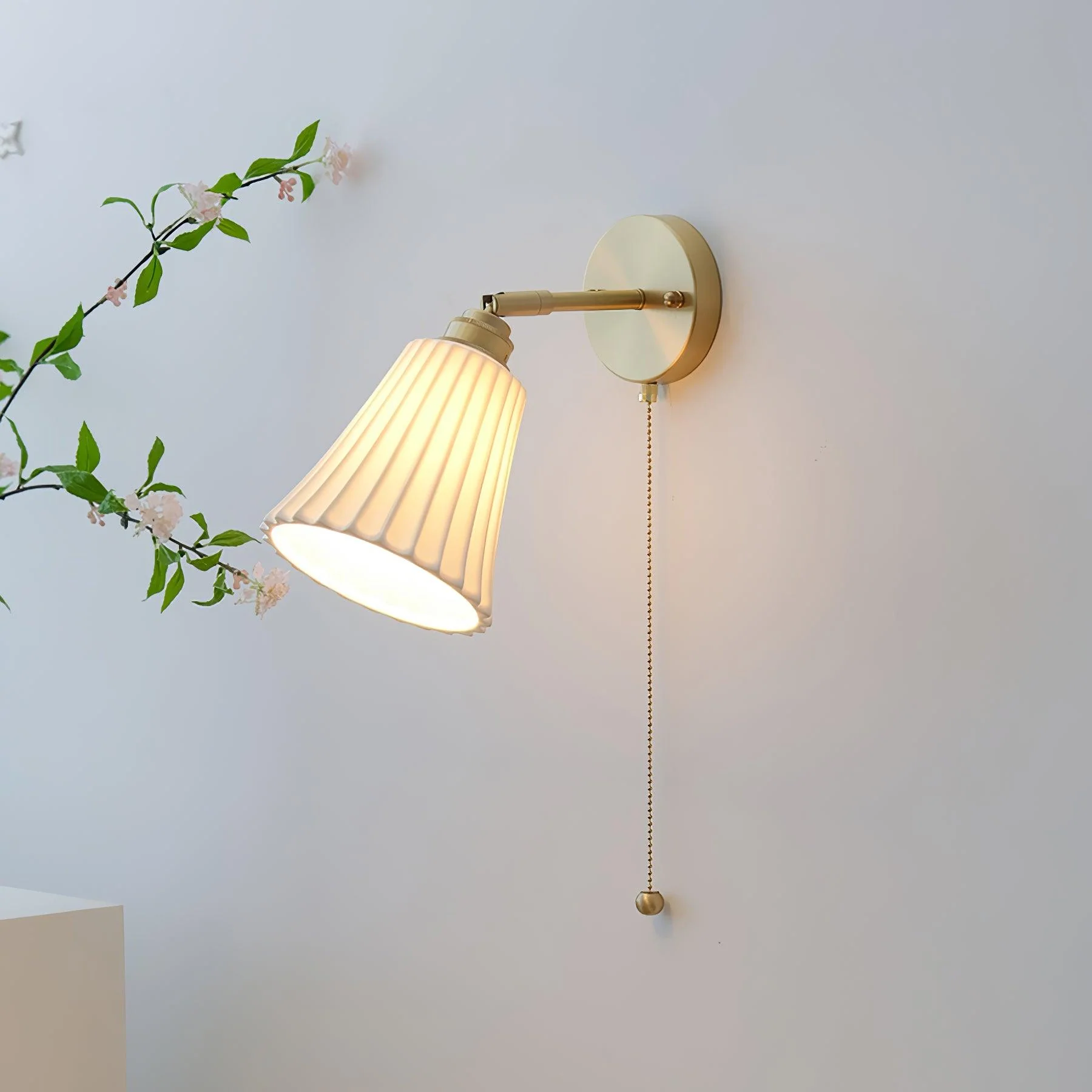 Trumpet Ceramic Wall Light - Image 2