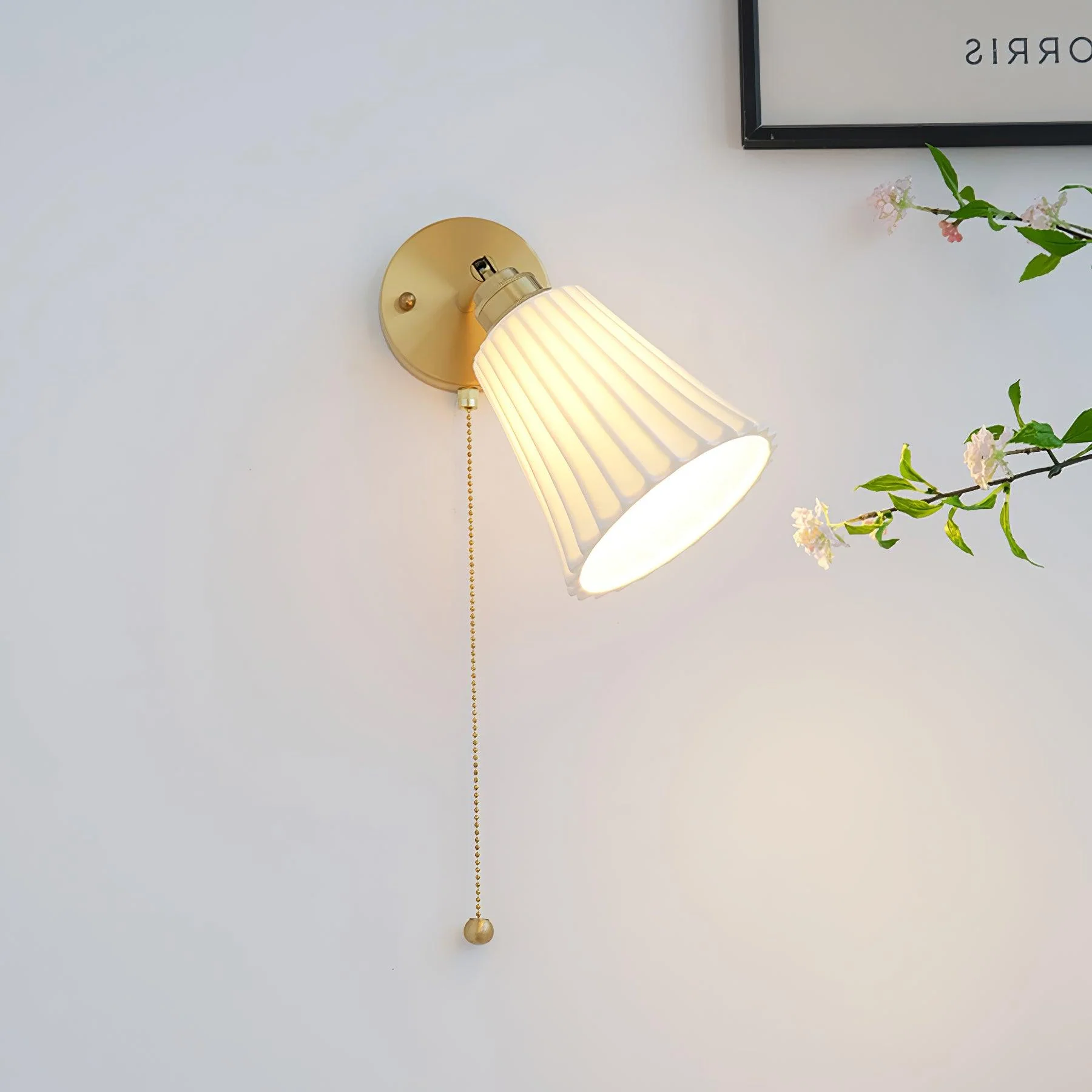 Trumpet Ceramic Wall Light - Image 3