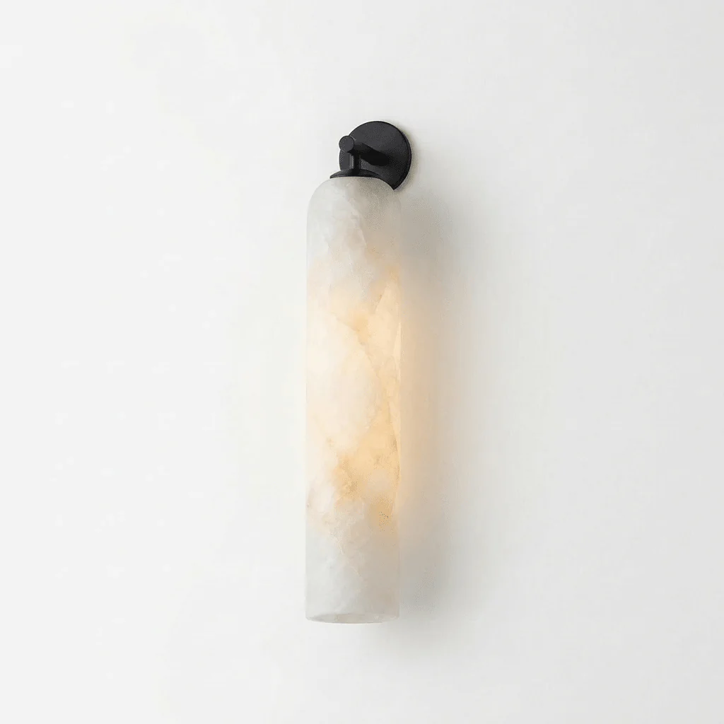 Tube Alabaster Wall Sconce - Image 11