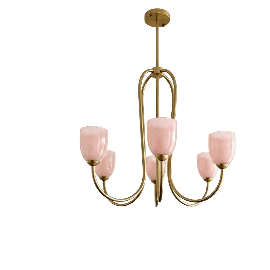 Tulip Gold Chandelier - Image 13
