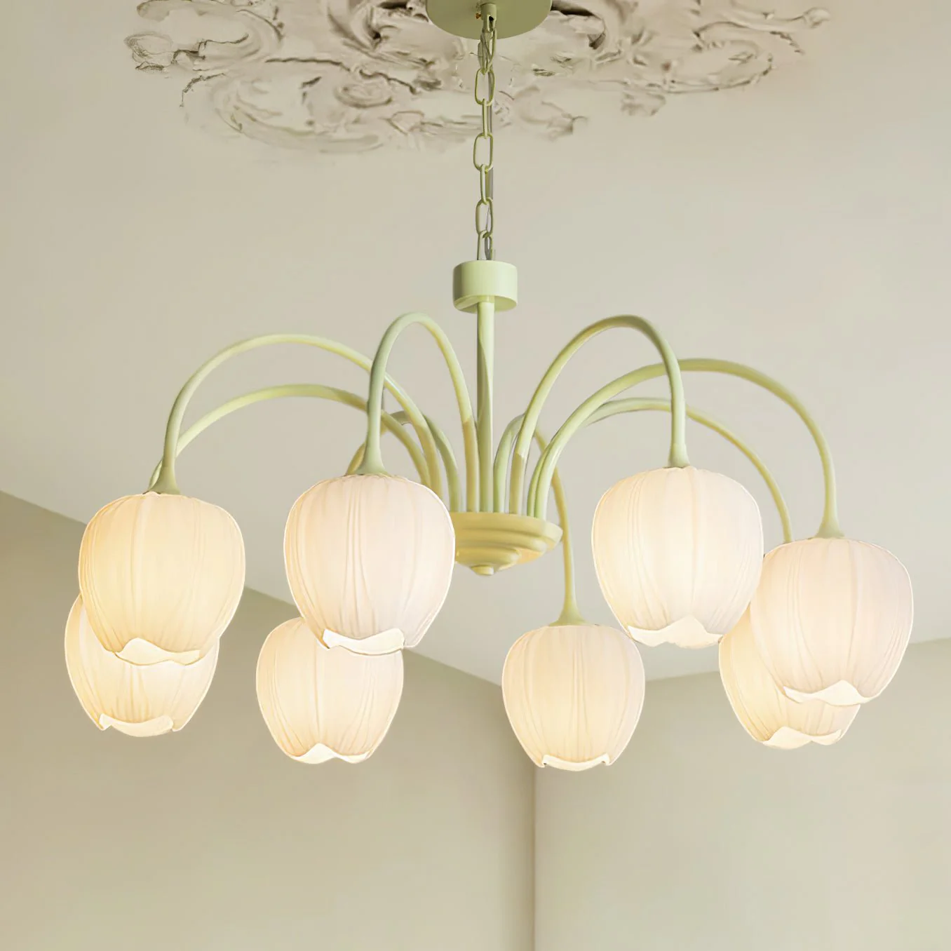 Tulip Matcha Chandelier - Image 24