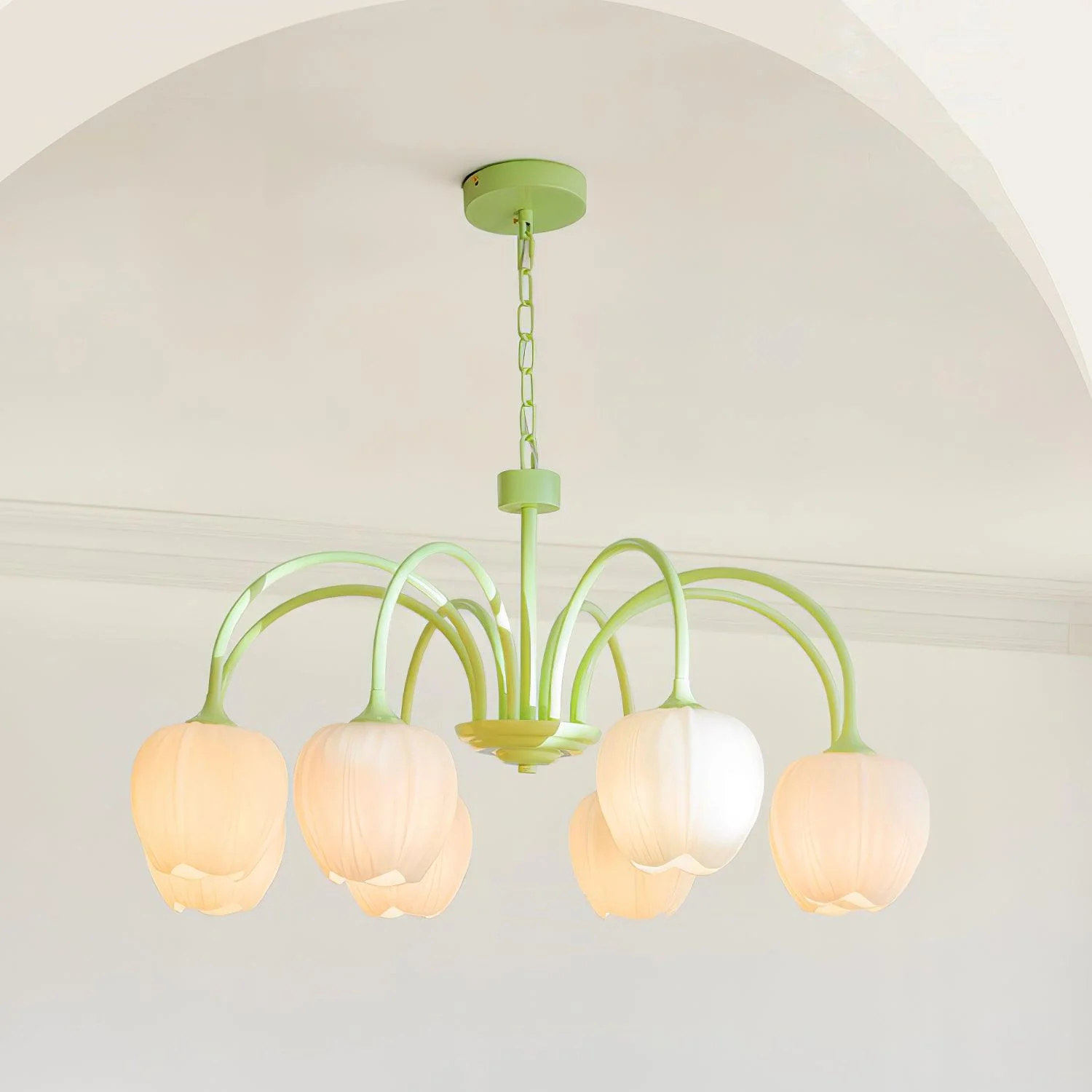 Tulip Matcha Chandelier - Image 26
