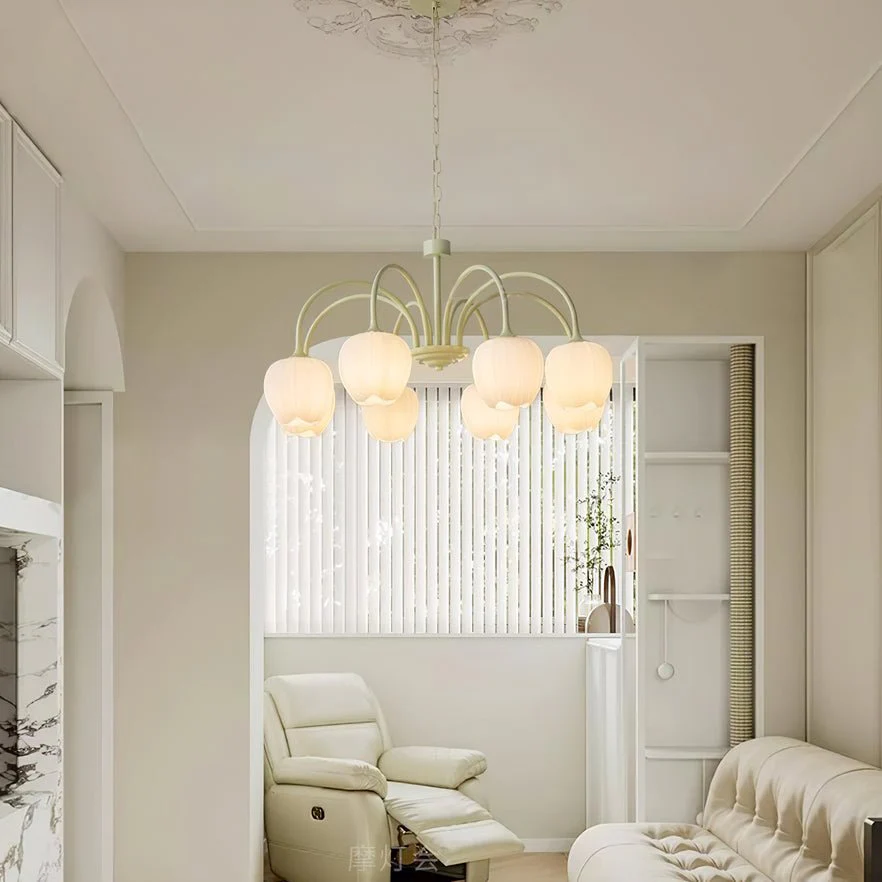 Tulip Matcha Chandelier - Image 27