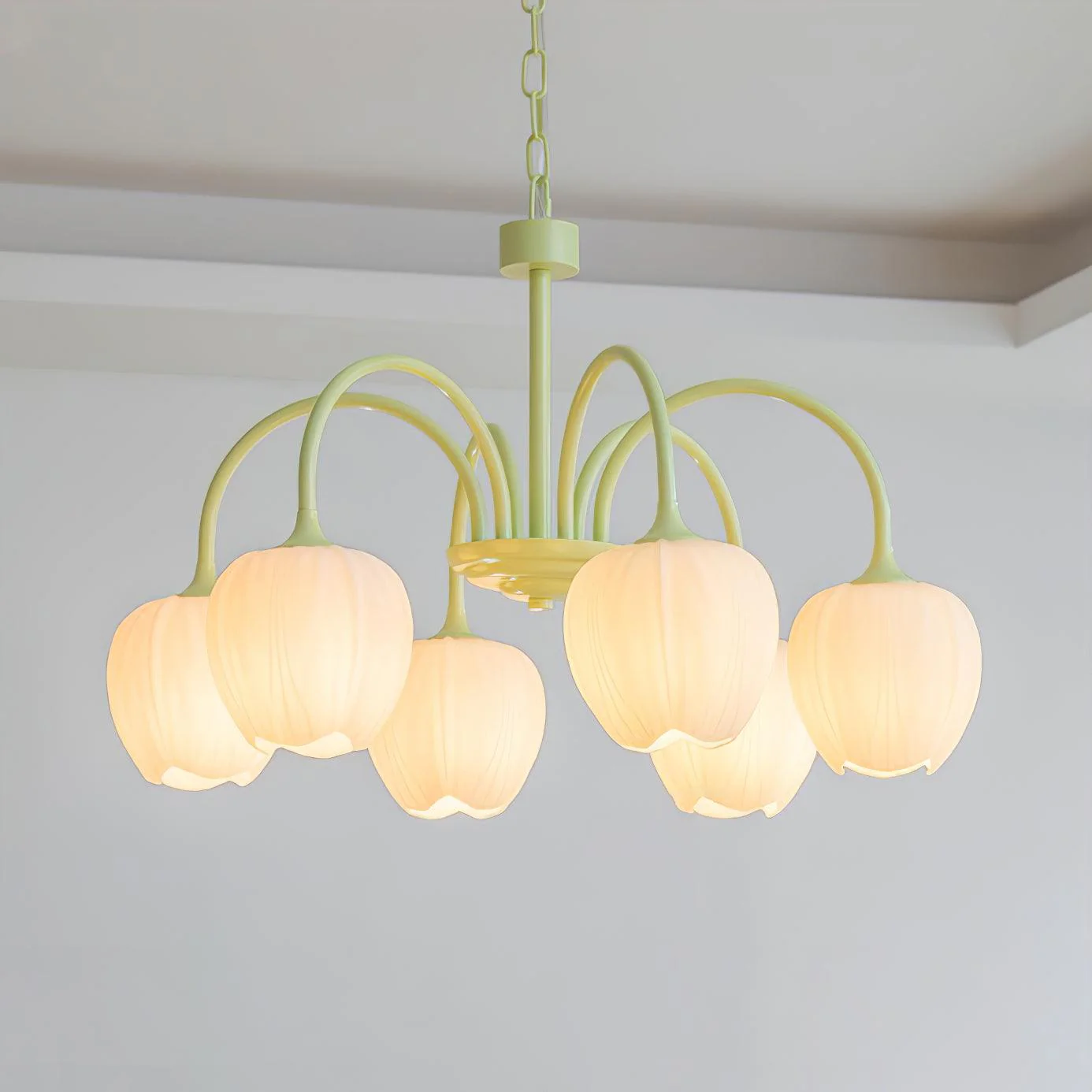 Tulip Matcha Chandelier - Image 32