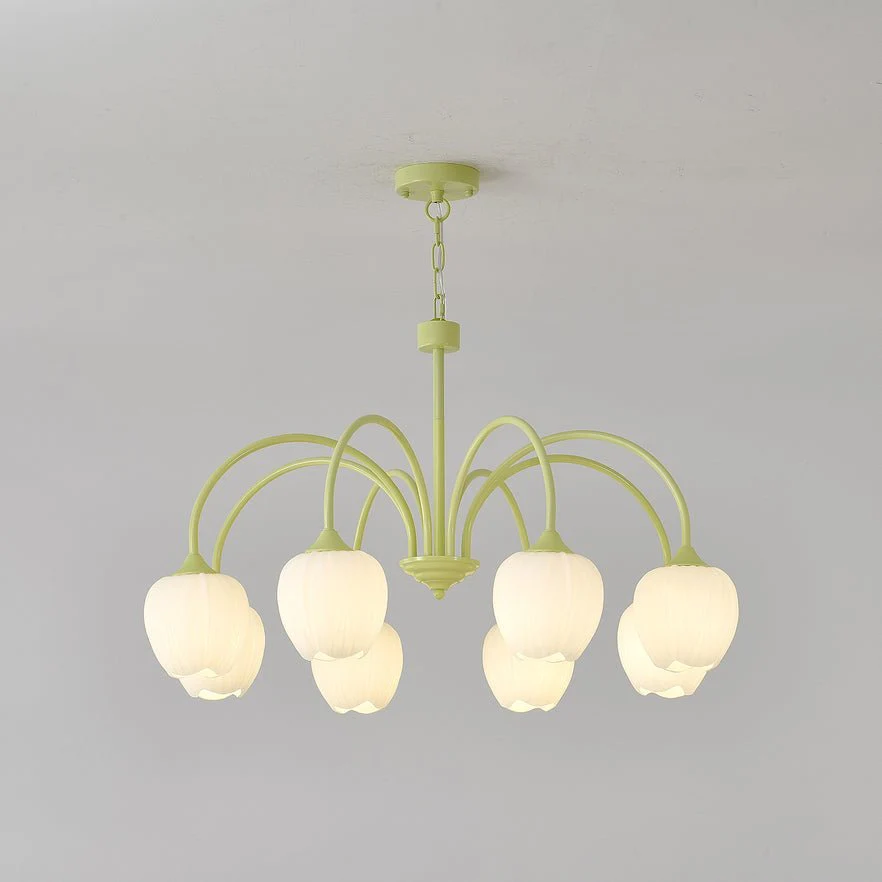 Tulip Matcha Chandelier - Image 48