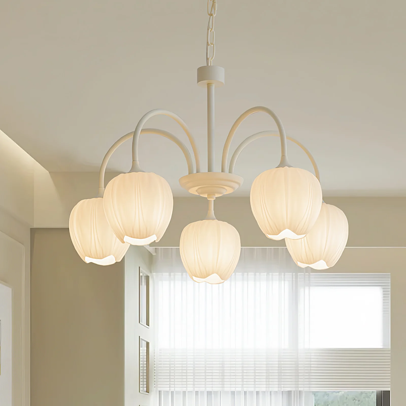 Tulip Matcha Chandelier - Image 50