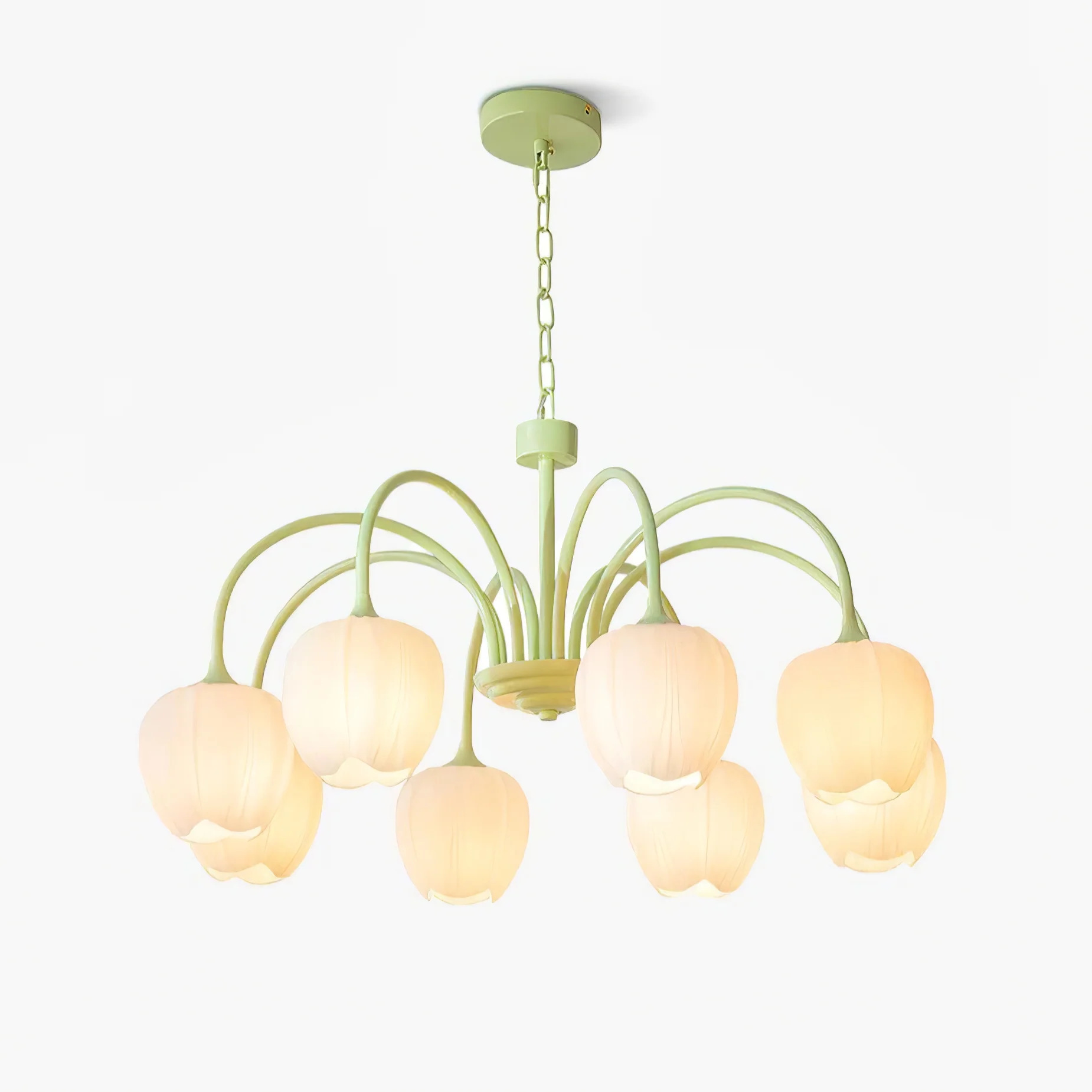 Tulip Matcha Chandelier - Image 56