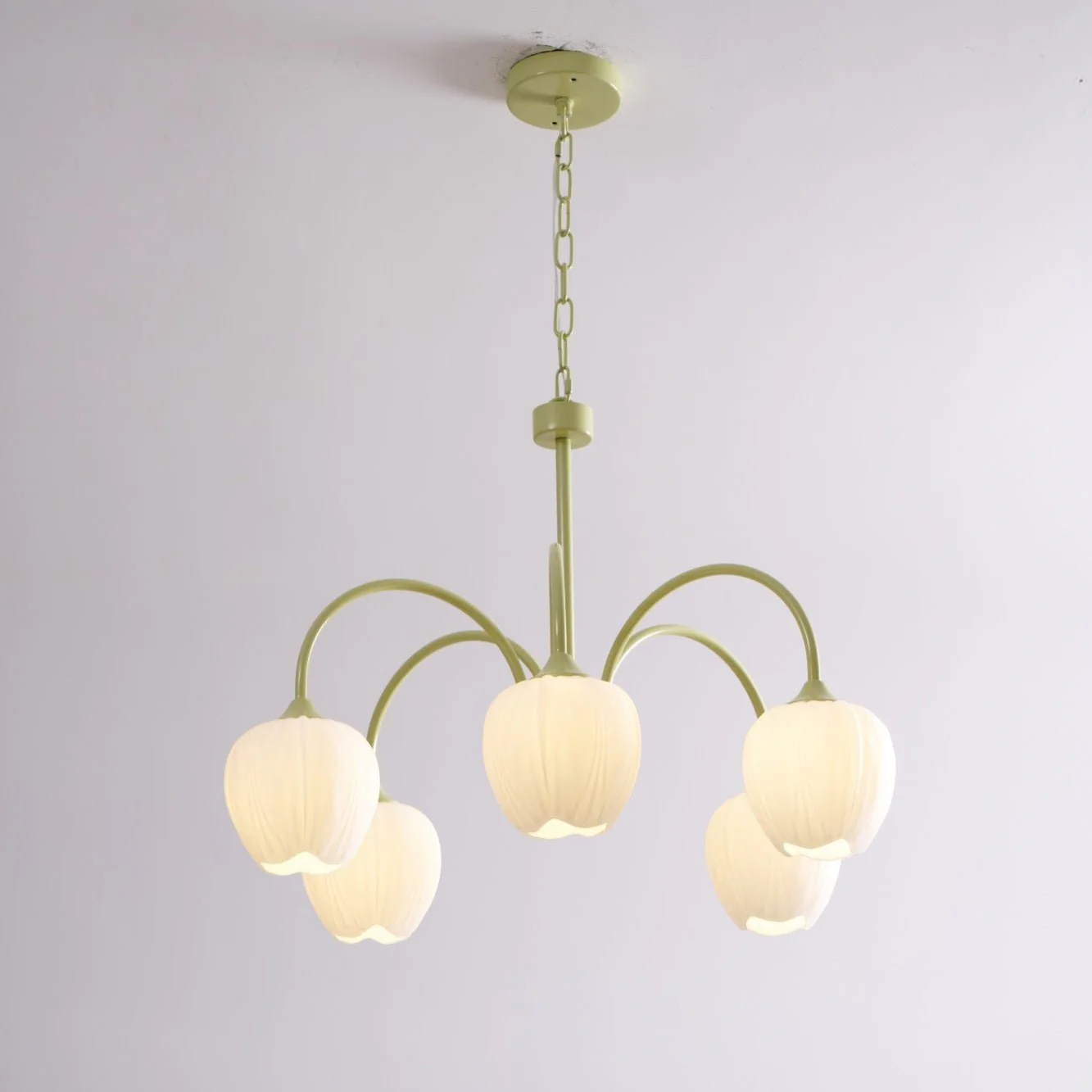 Tulip Matcha Chandelier - Image 68