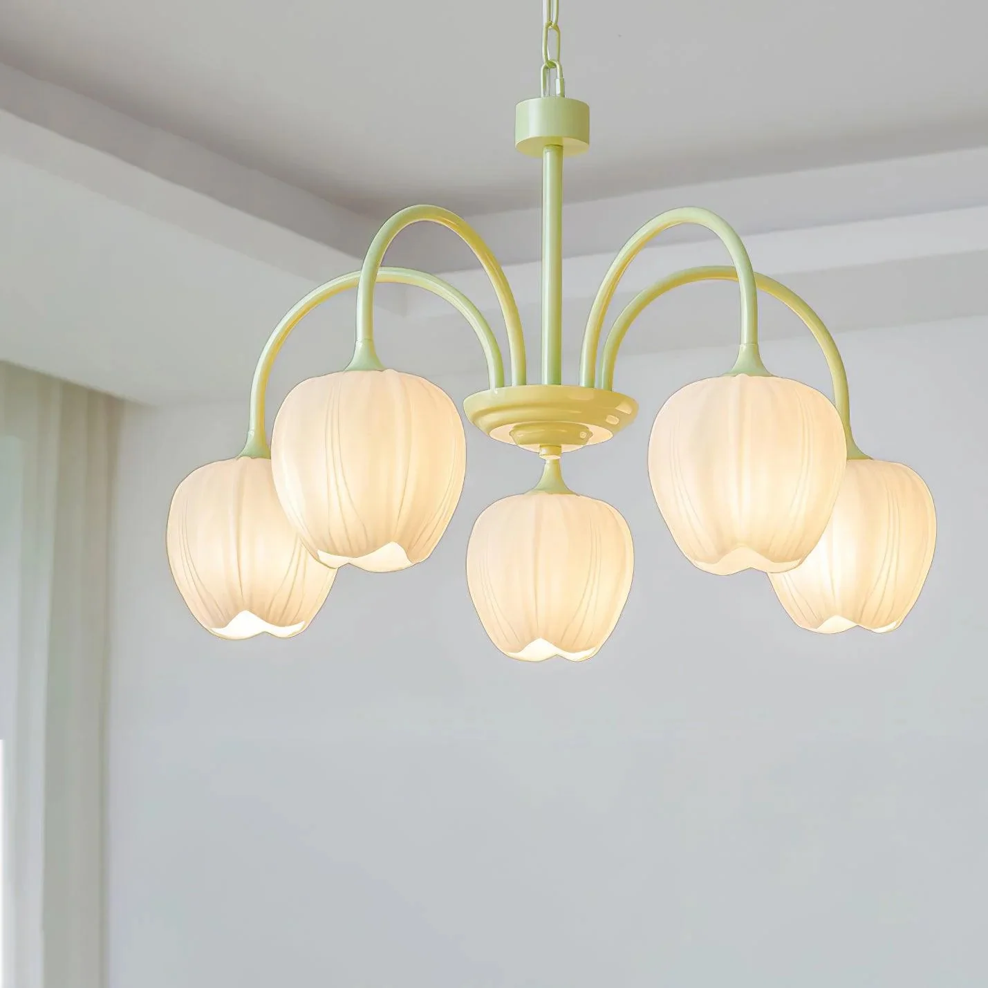Tulip Matcha Chandelier - Image 72