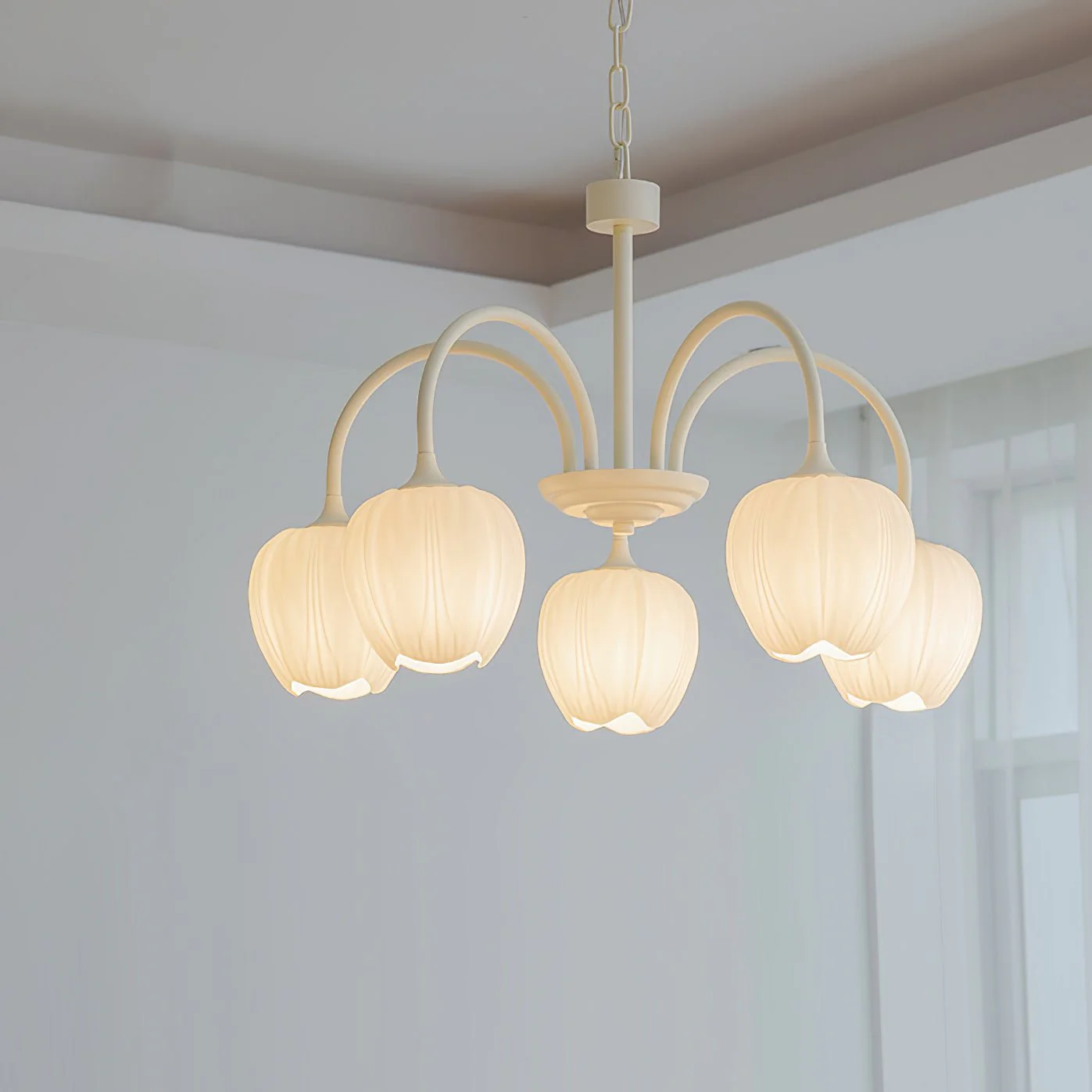 Tulip Matcha Chandelier - Image 73