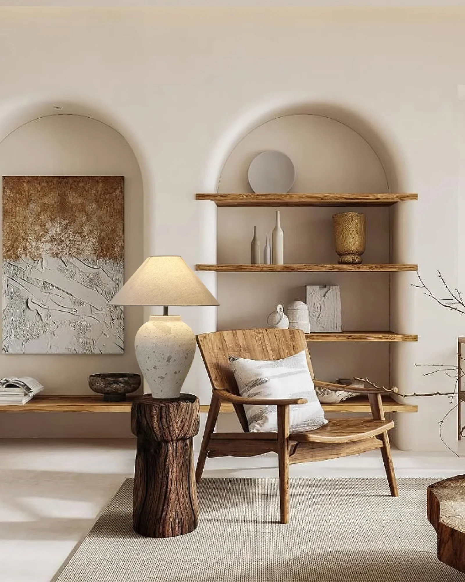Tuscan Stone Table Lamp - Image 15