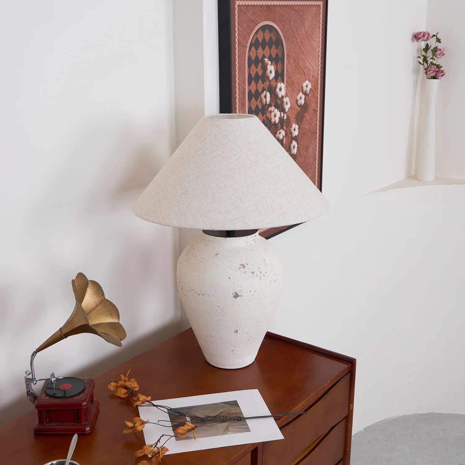 Tuscan Stone Table Lamp - Image 22