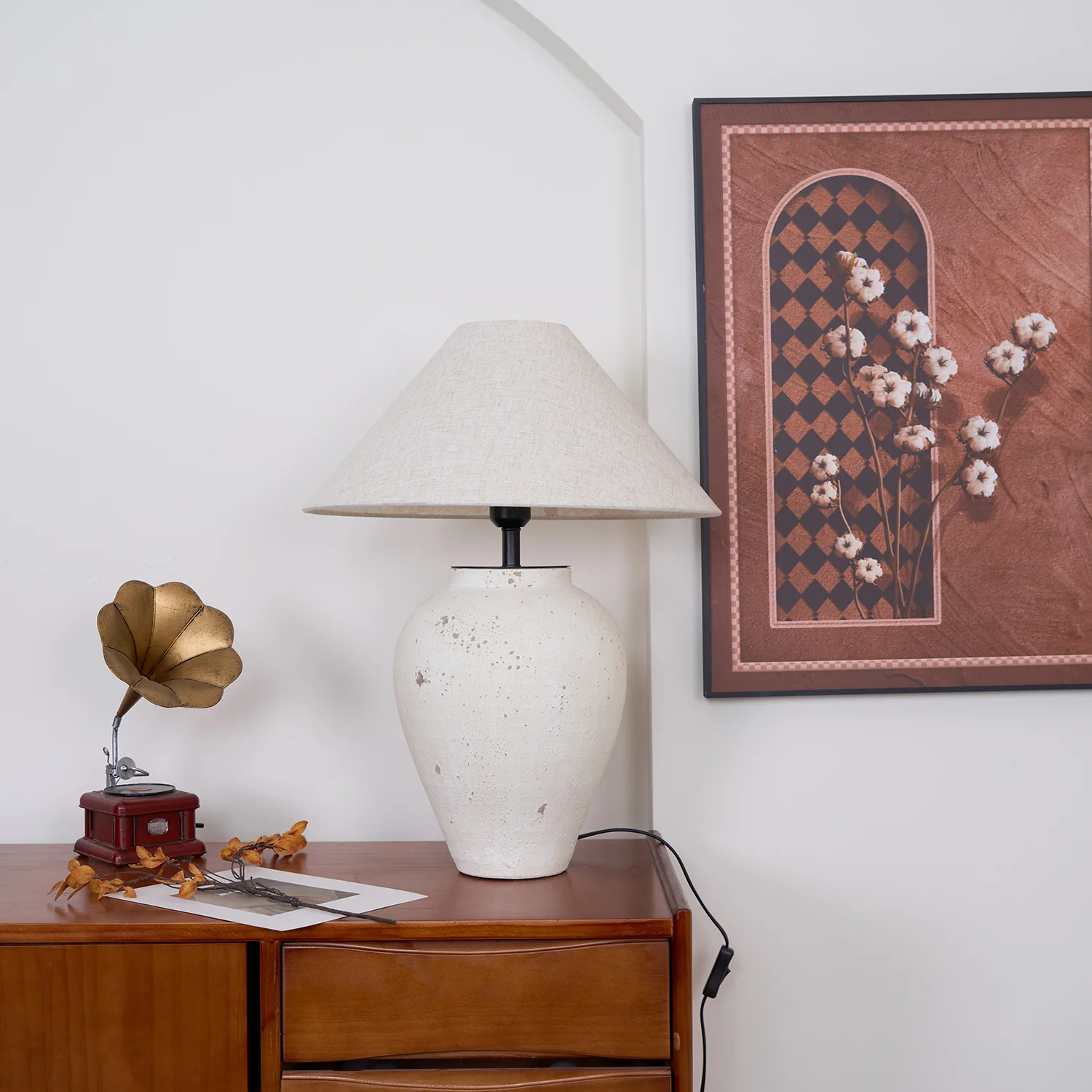 Tuscan Stone Table Lamp - Image 25