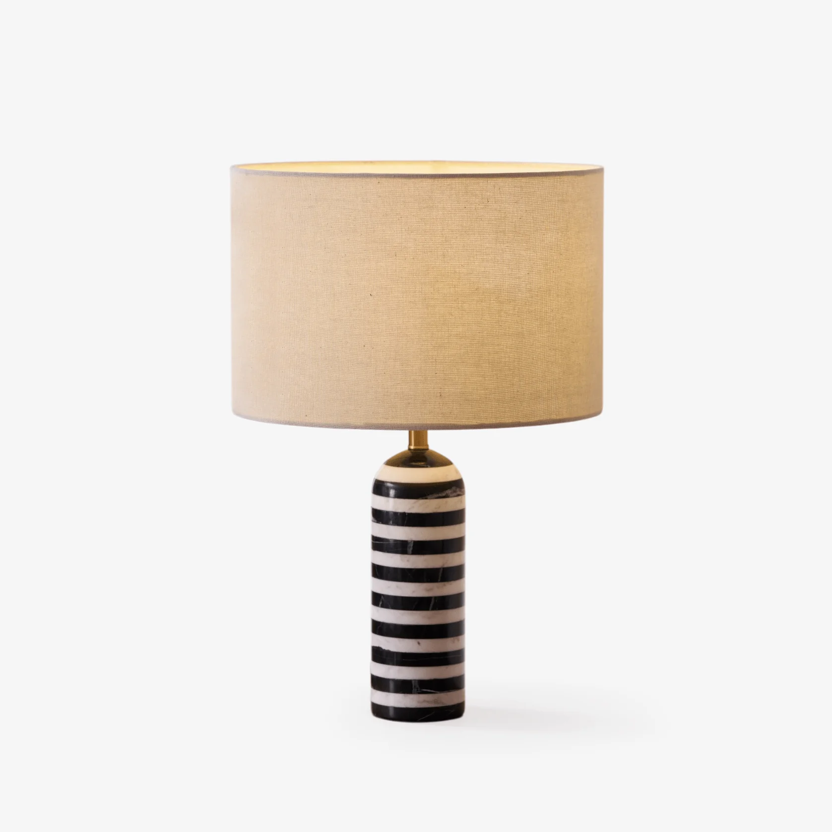 Tuxedo Marble Table Lamp