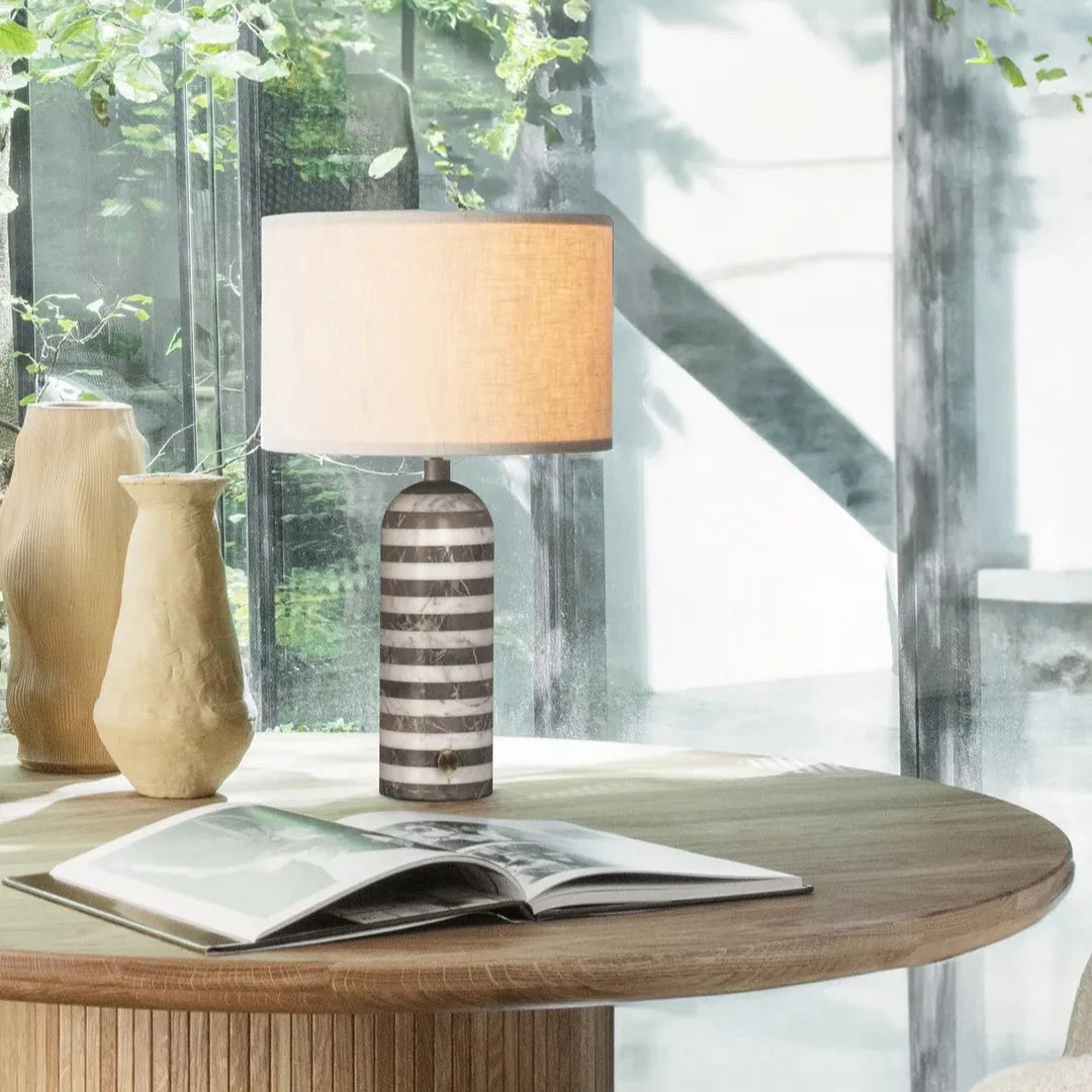 Tuxedo Marble Table Lamp - Image 4