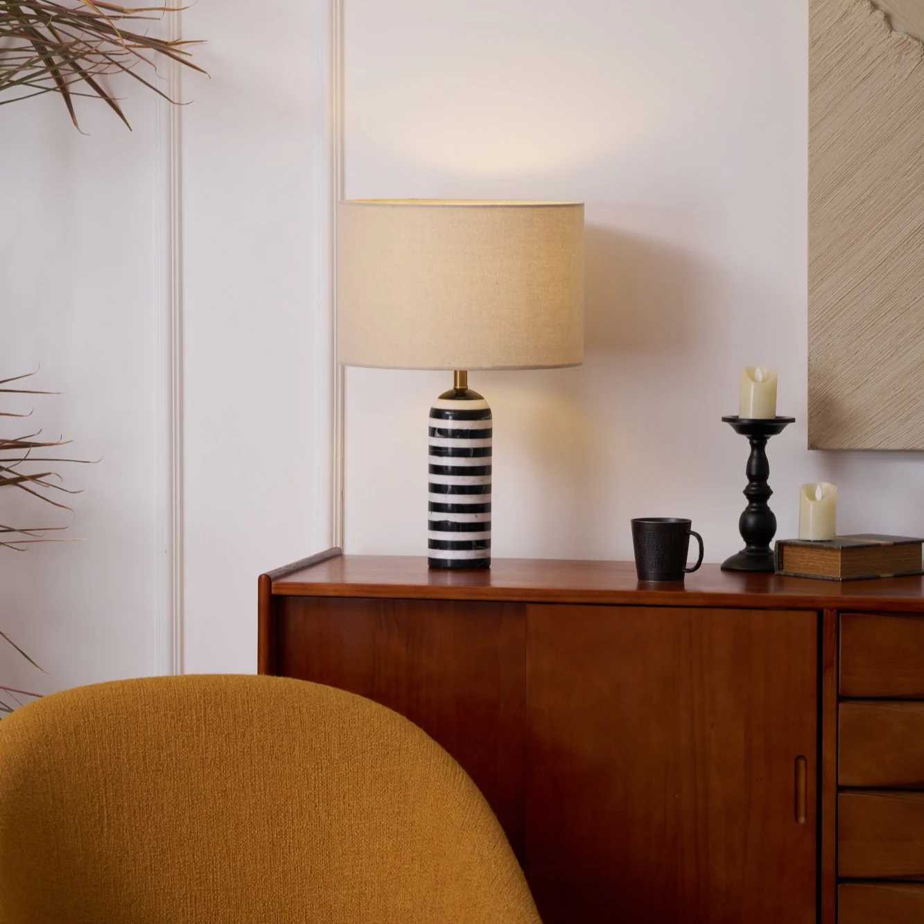 Tuxedo Marble Table Lamp - Image 41