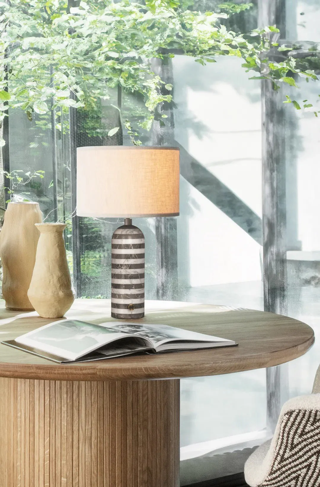 Tuxedo Marble Table Lamp - Image 47