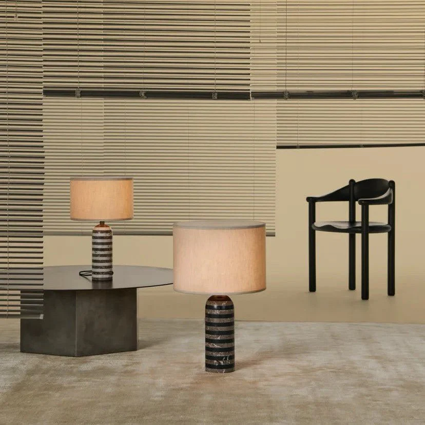 Tuxedo Marble Table Lamp - Image 5