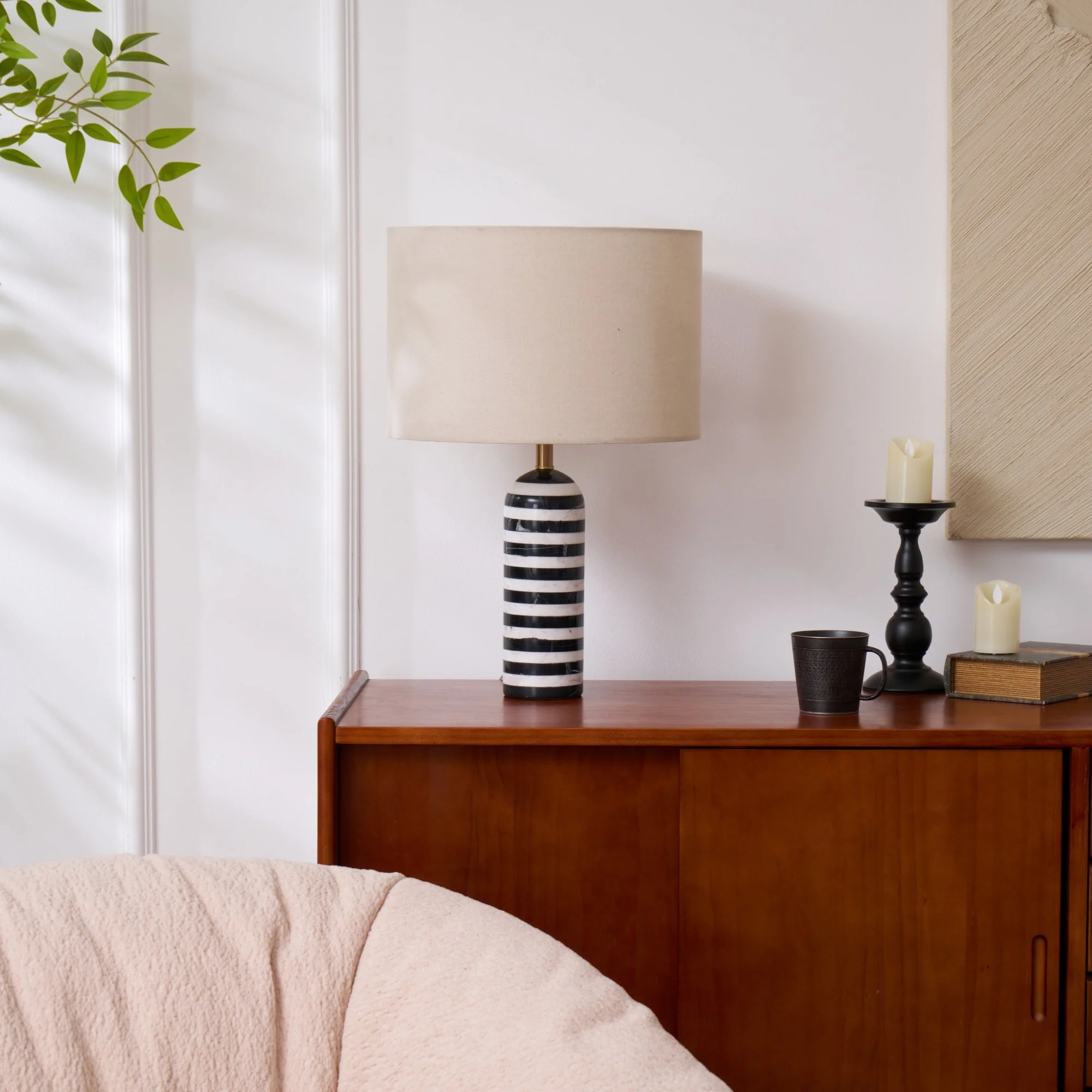 Tuxedo Marble Table Lamp - Image 7