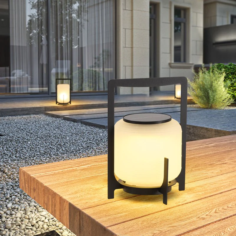Twilight Lantern Solar Outdoor Table Lamp - Image 26