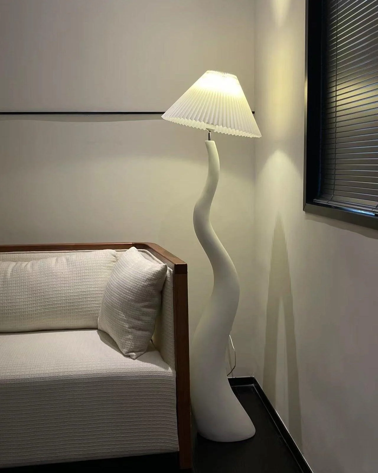 Twisted Pleated Floor Lamp - Image 13