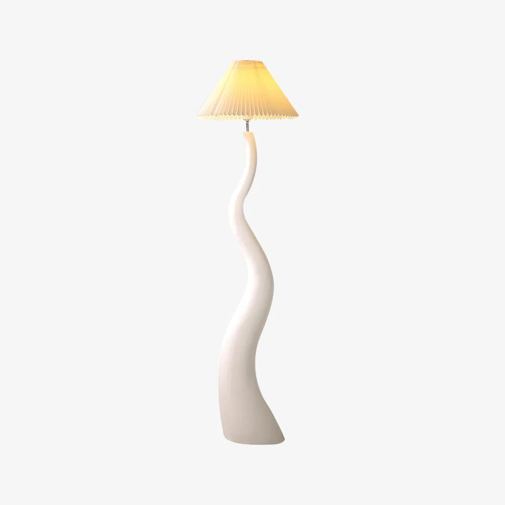 Twisted Pleated Floor Lamp - Image 7